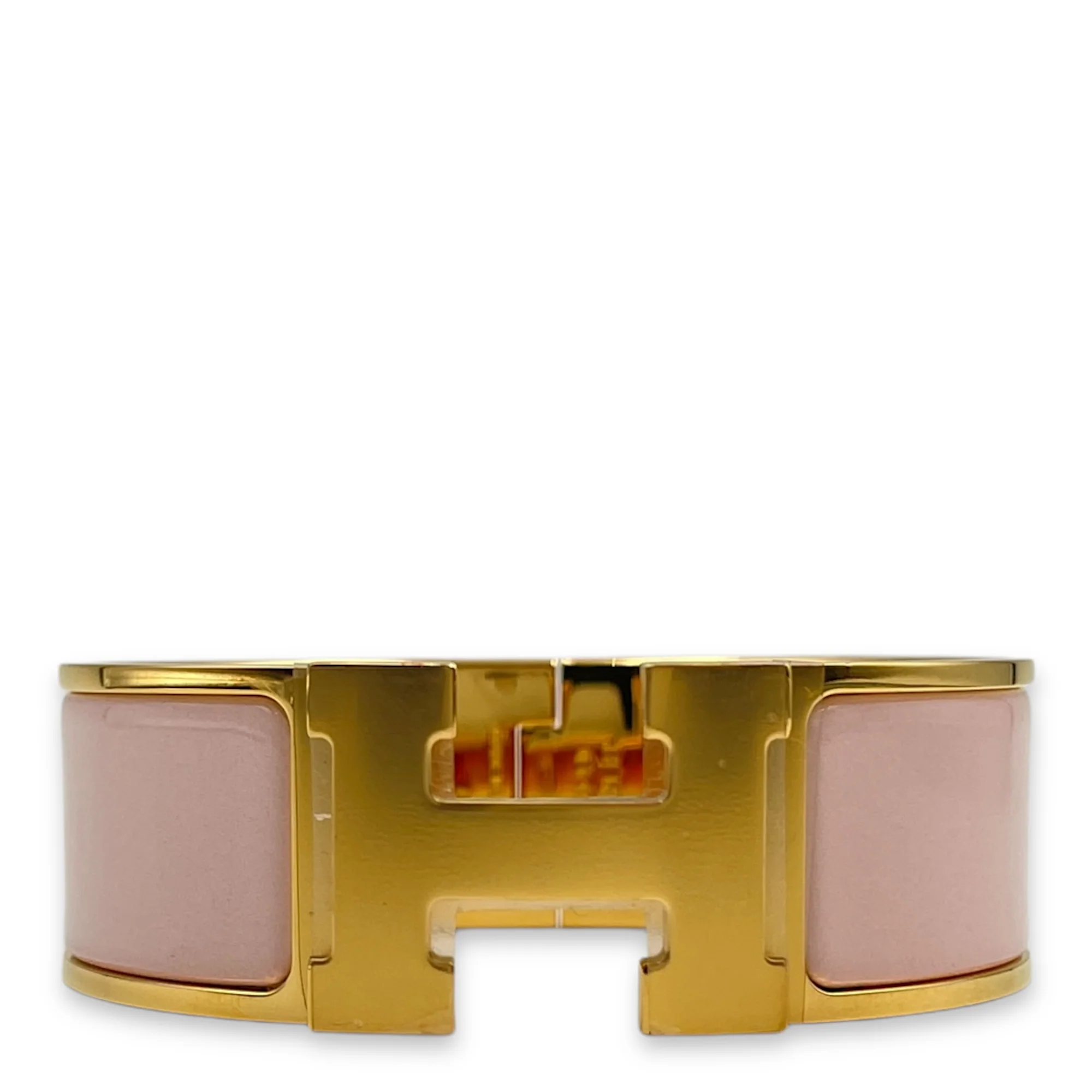 Clic H Rose Candeur Bracelet, Gold hardware