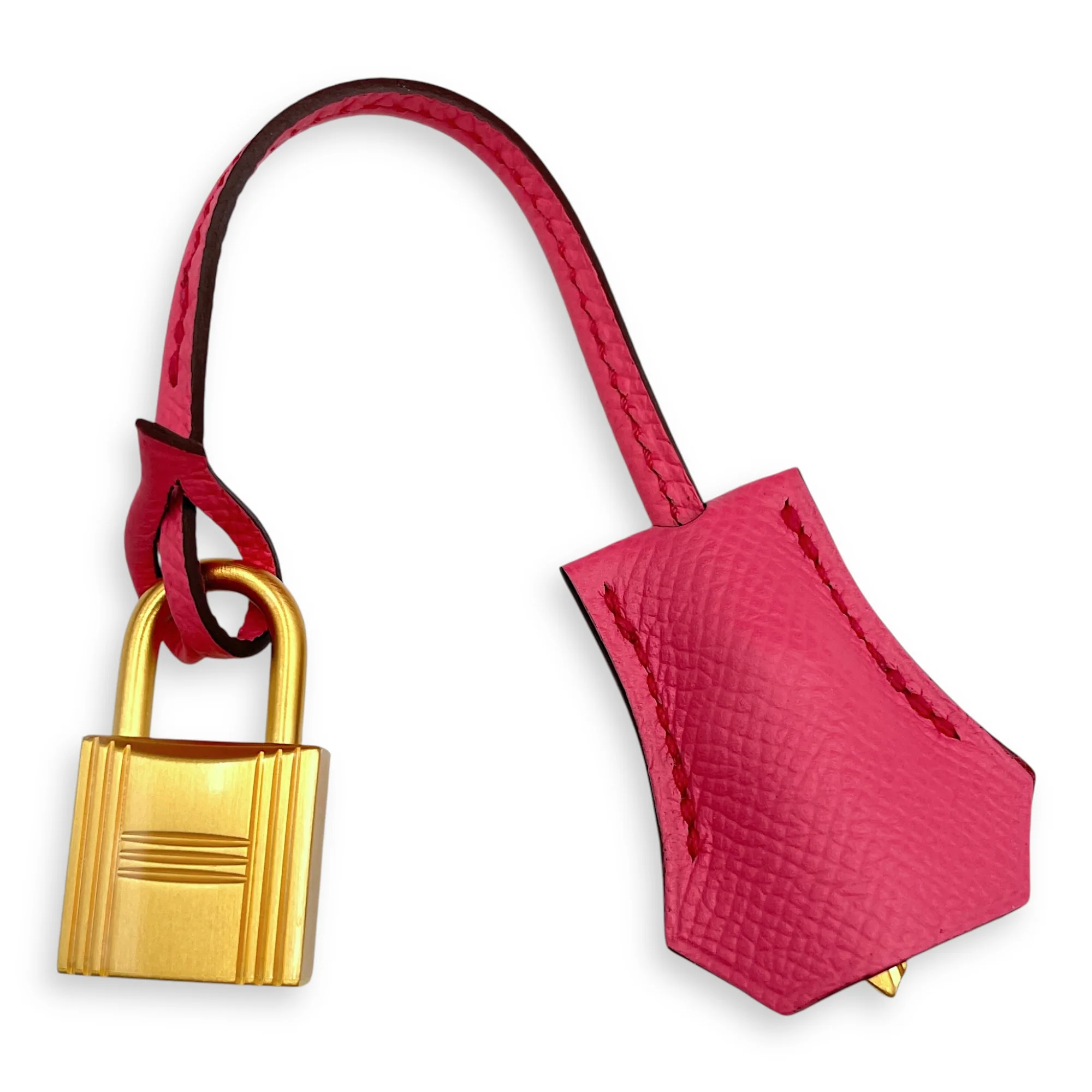 HSS Birkin 25 Rose Azalee/ Rouge Casaque in Epsom, Brushed Gold hardware