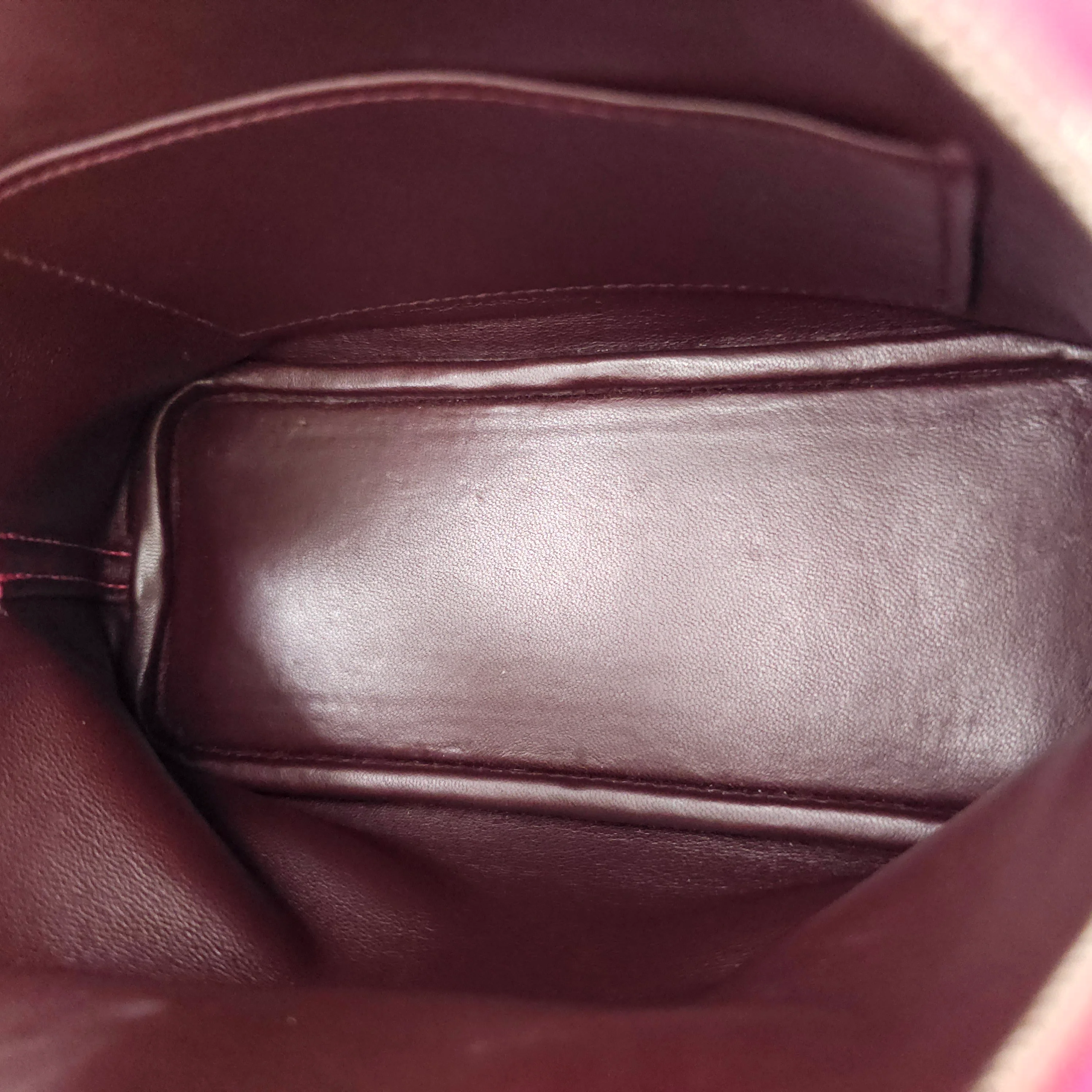 Bolide Framboise/Prune in Evercolor, Palladium hardware