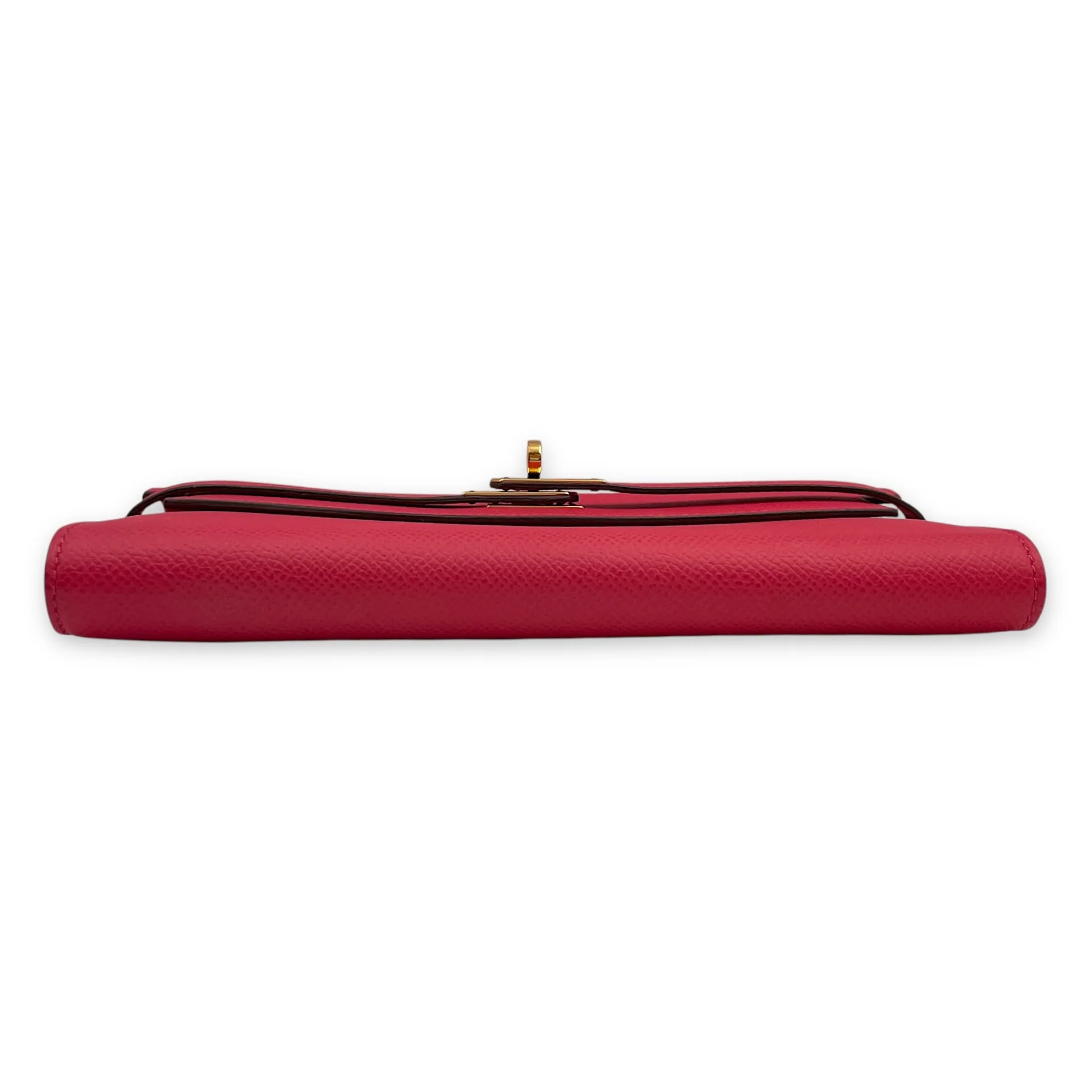 Kelly Rose Extreme Wallet in Epsom, Gold hardware