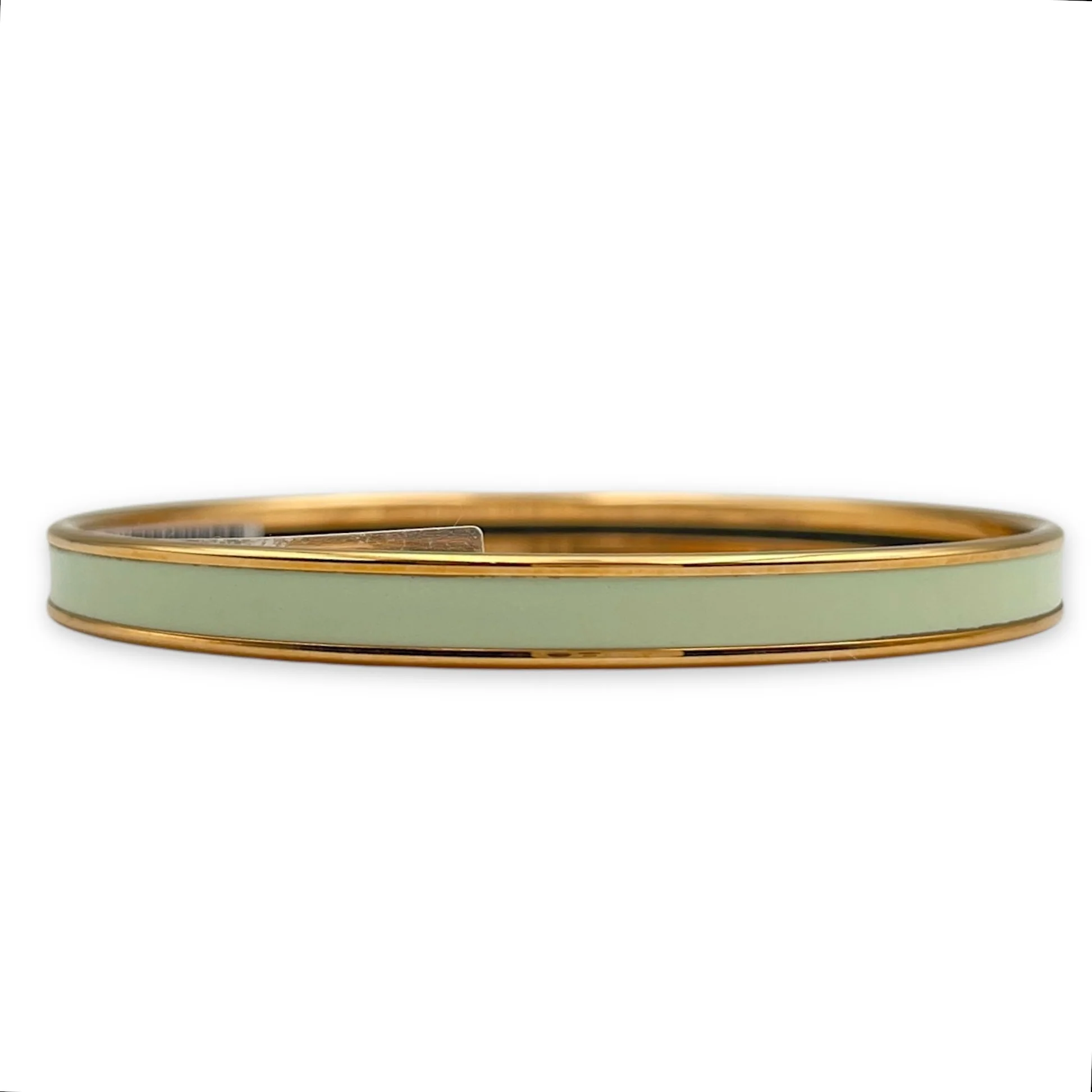 Uni Vert Fizz Bangle, Rose Gold hardware