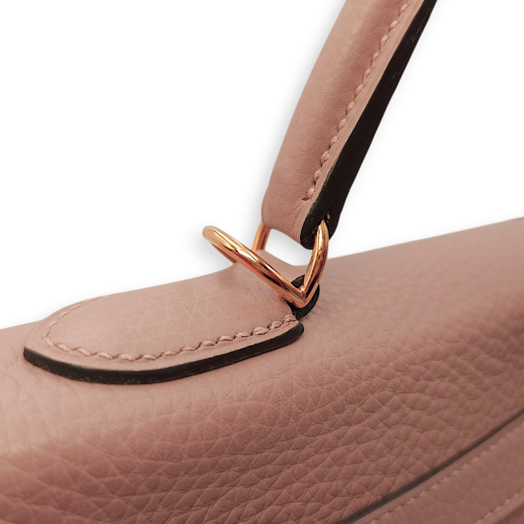 Kelly 32 Glycine in Clemence, Gold hardware