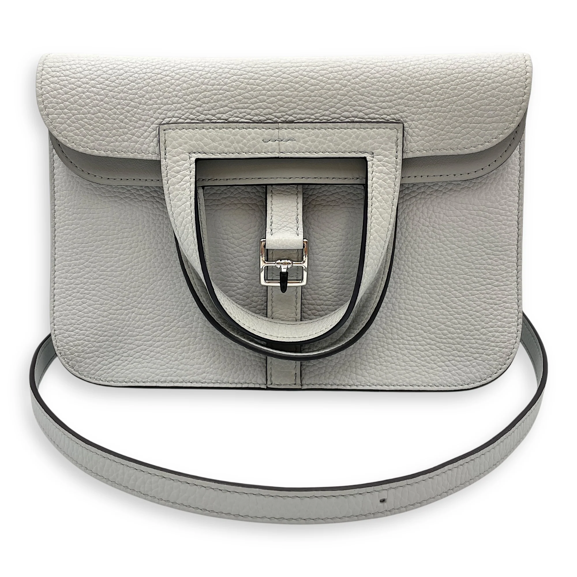 Halzan 25 Blue Pale in Clemence, Palladium hardware