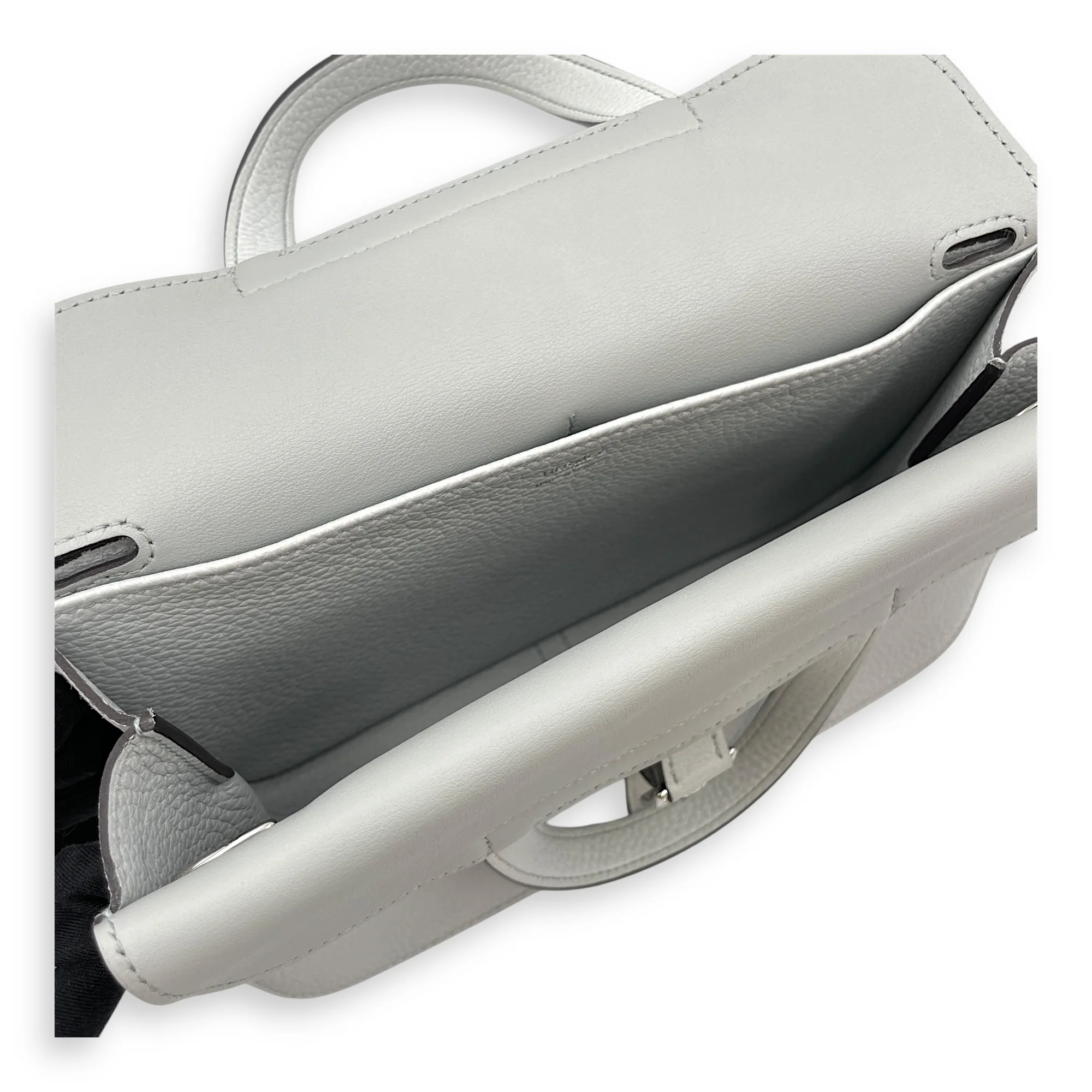 Halzan 25 Blue Pale in Clemence, Palladium hardware