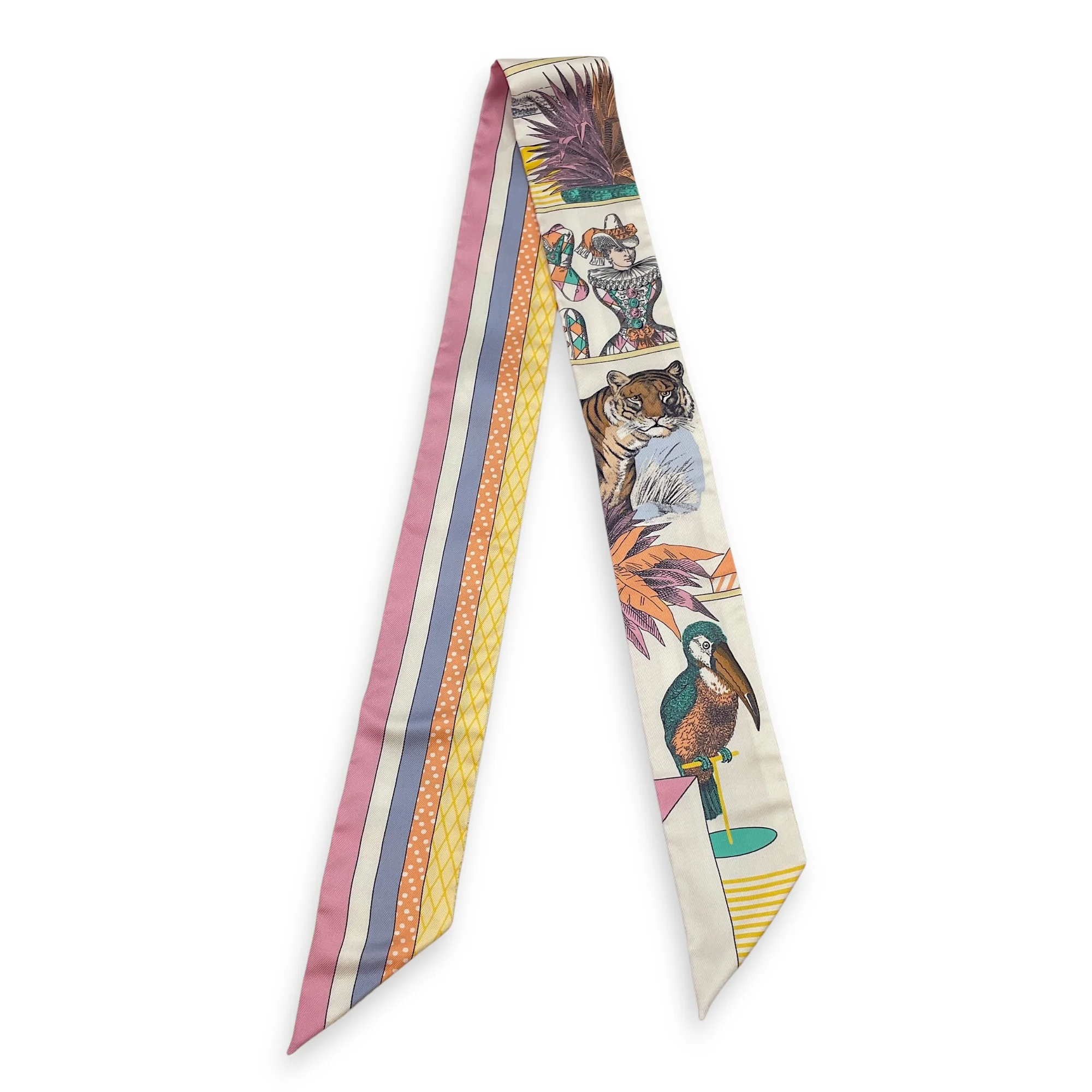 Grand Theatre Nouveau Multi-colour Twilly (Pair)