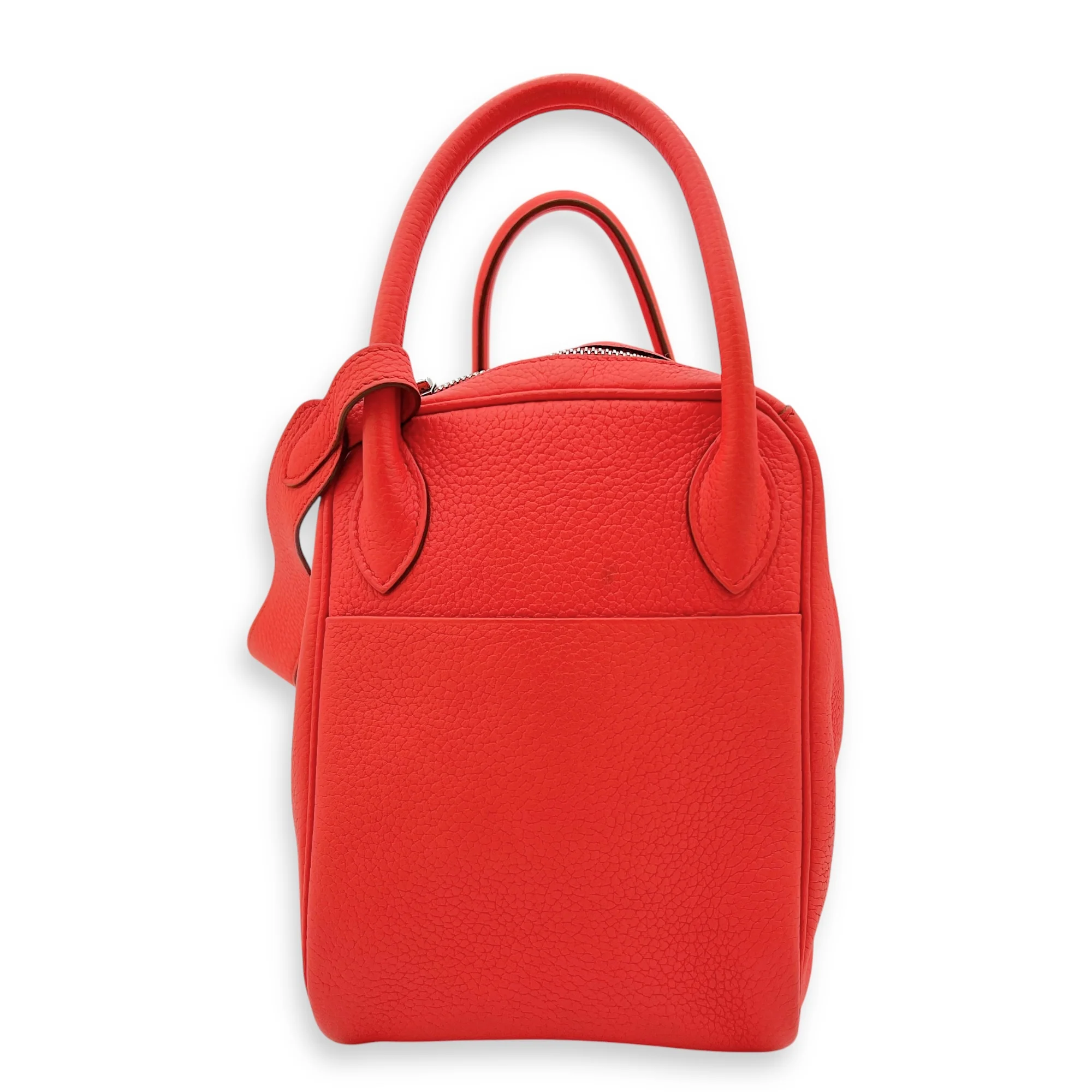 Lindy 30 Capucine Top Handle Bag in Clemence, Palladium hardware