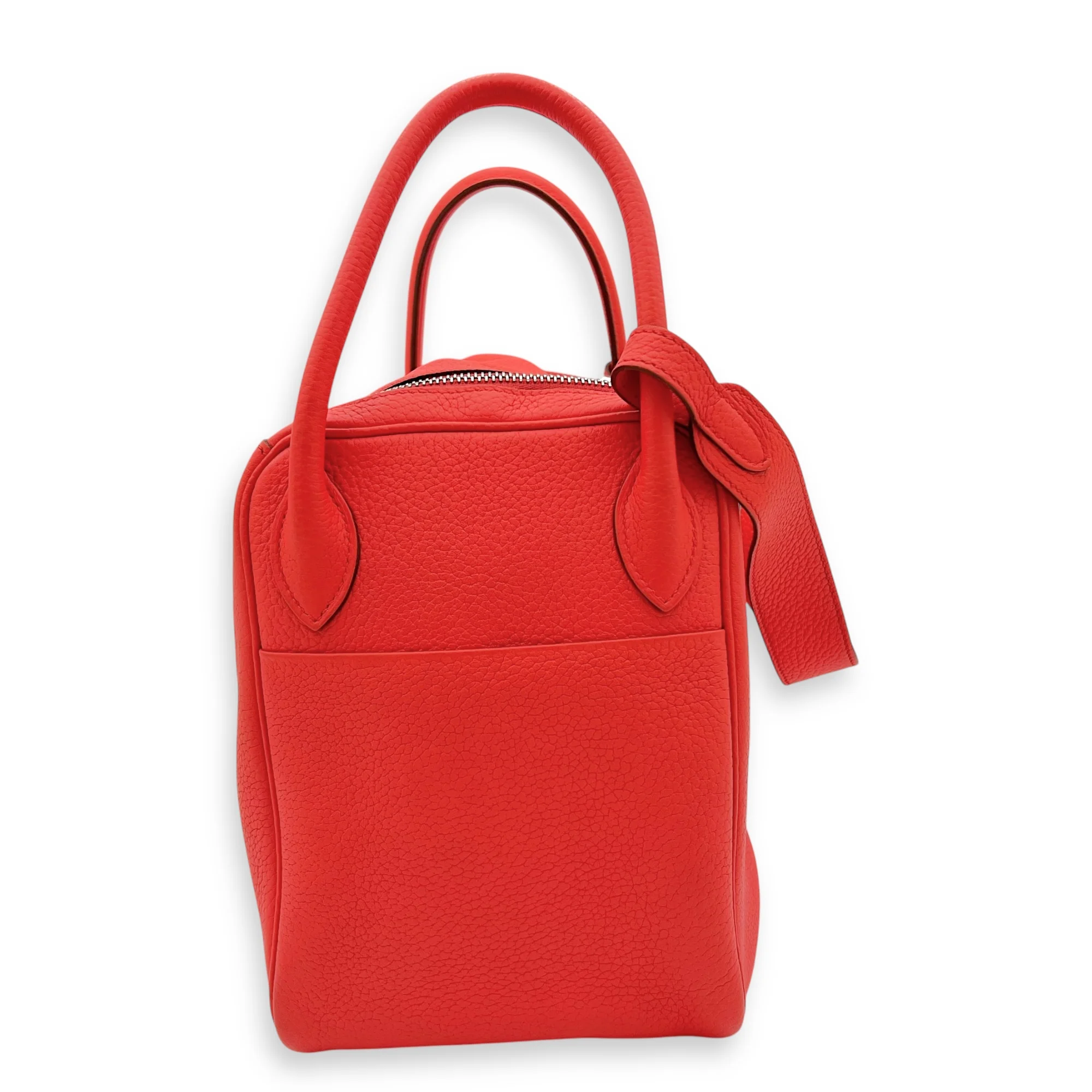 Lindy 30 Capucine Top Handle Bag in Clemence, Palladium hardware