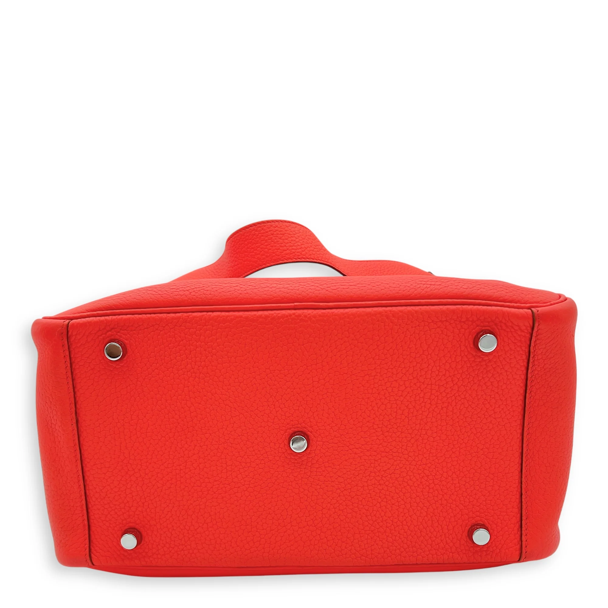 Lindy 30 Capucine Top Handle Bag in Clemence, Palladium hardware