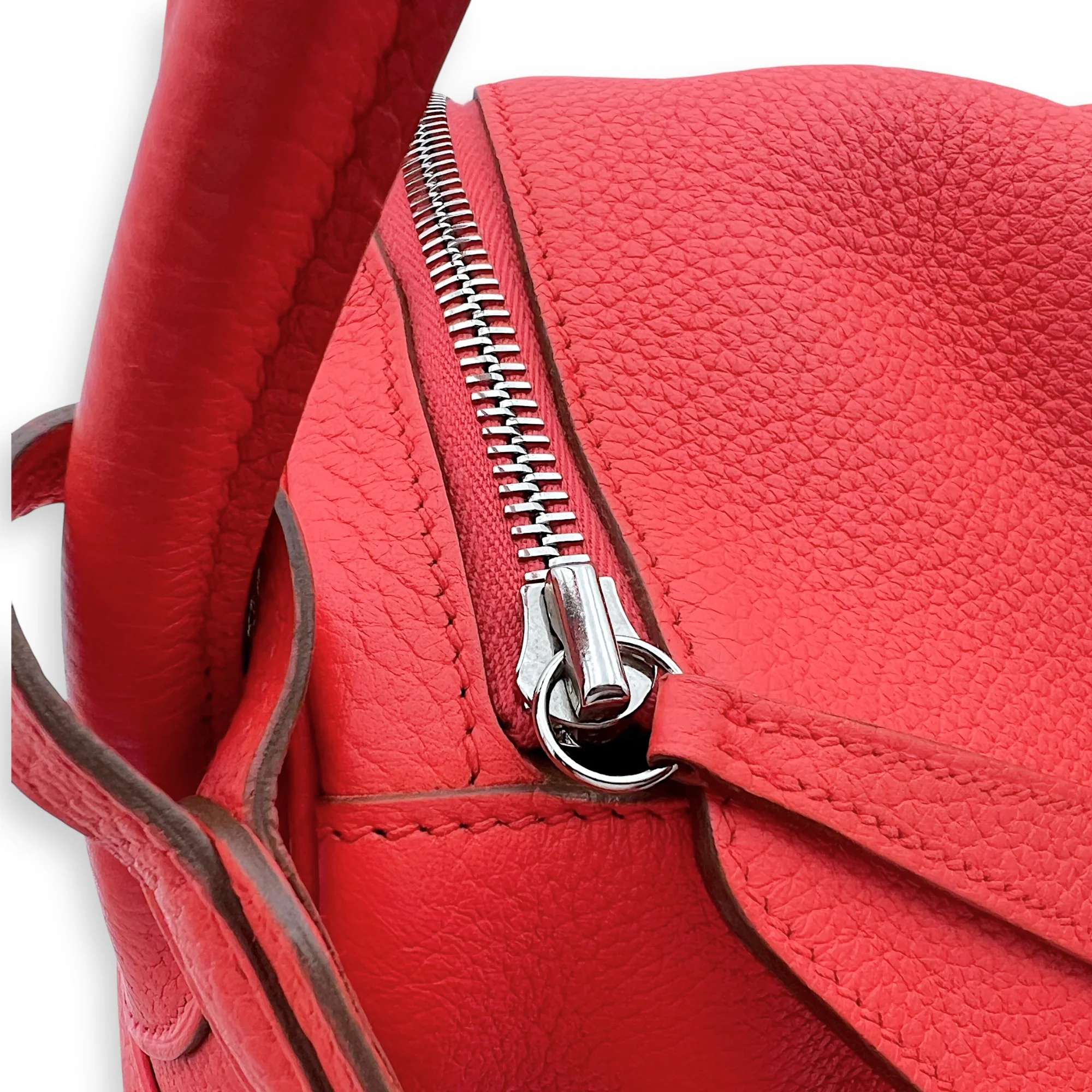 Lindy 30 Capucine Top Handle Bag in Clemence, Palladium hardware