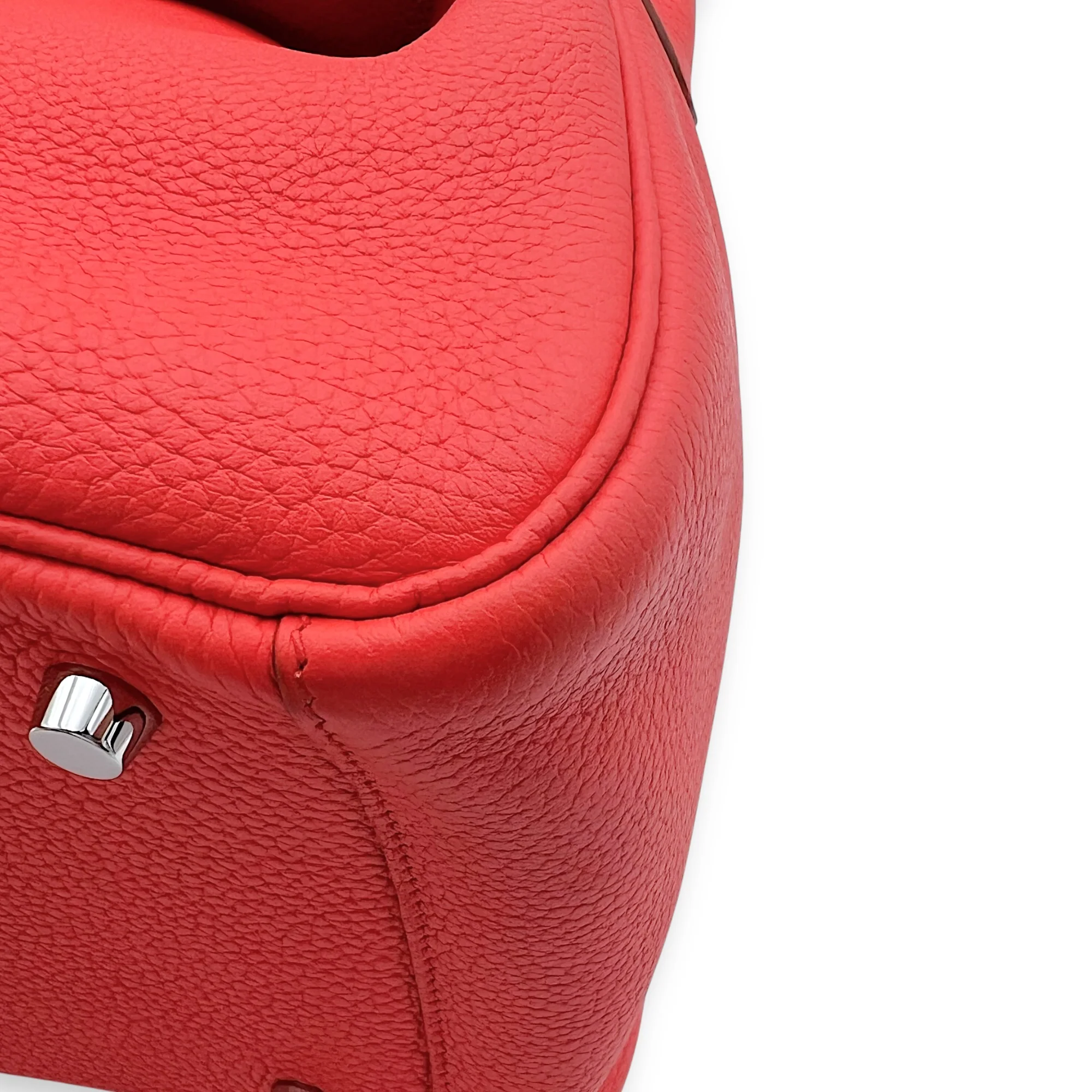 Lindy 30 Capucine Top Handle Bag in Clemence, Palladium hardware