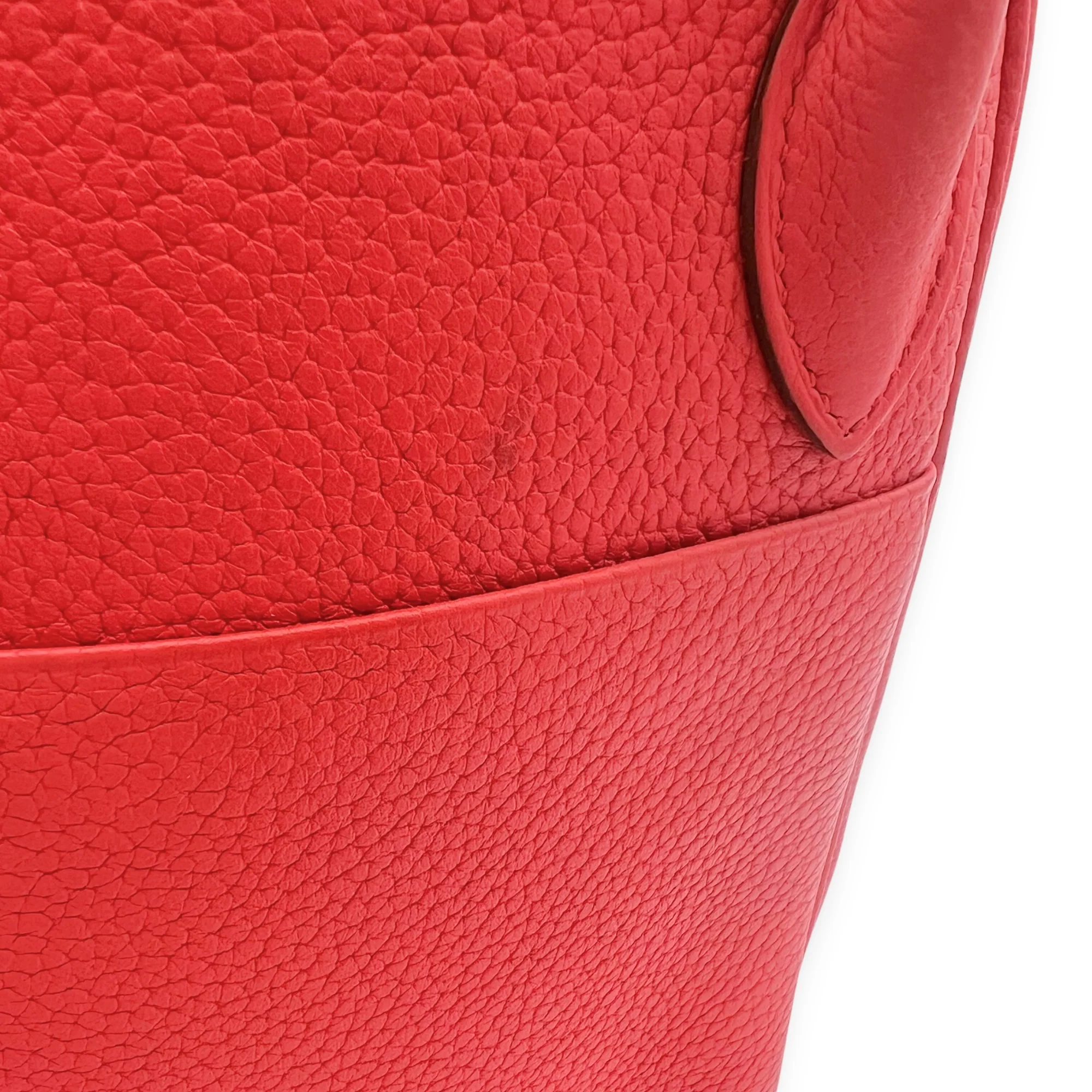 Lindy 30 Capucine Top Handle Bag in Clemence, Palladium hardware