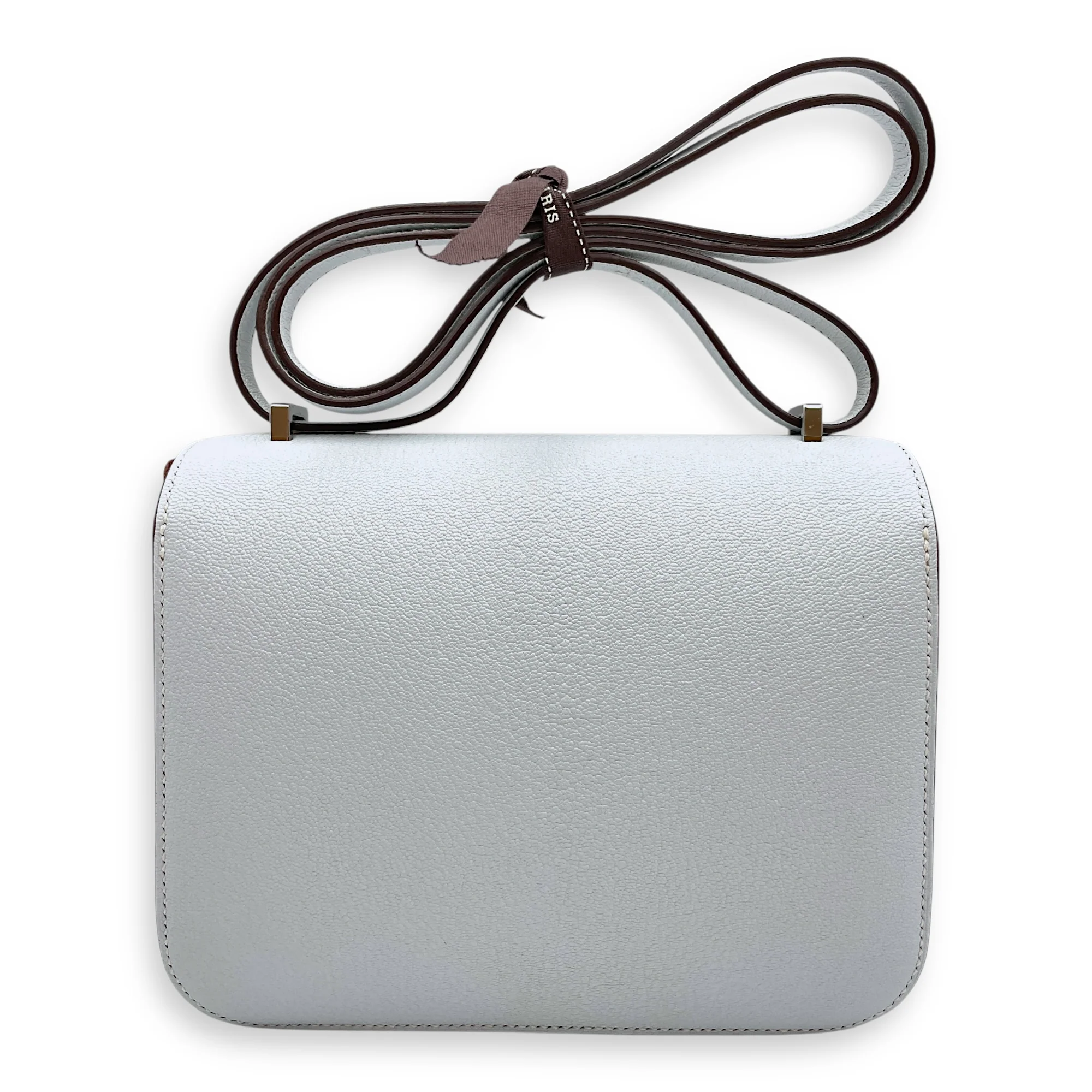 Constance 18 Blue Brume in Chevre Mysore, Palladium hardware