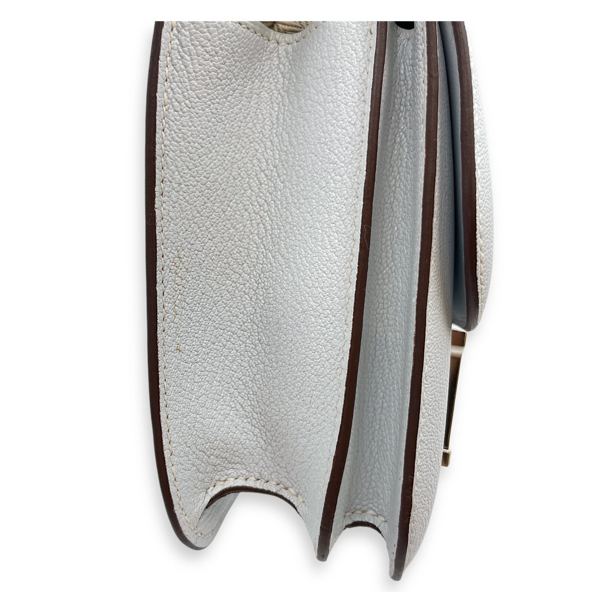 Constance 18 Blue Brume in Chevre Mysore, Palladium hardware