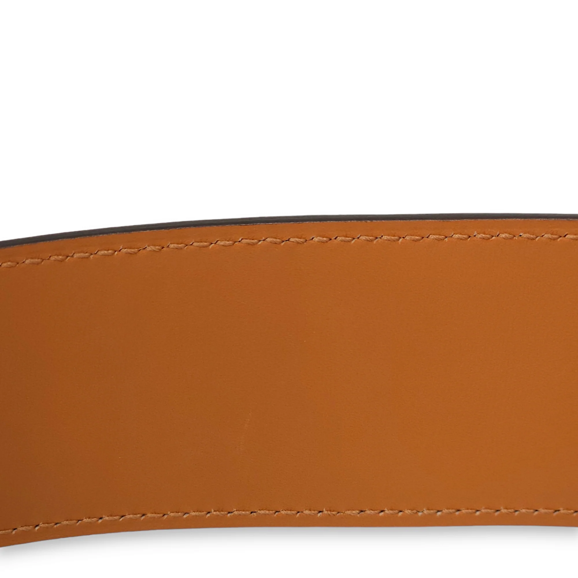 CDC 75cm Rouge Casaque Belt in Epsom, Palladium hardware