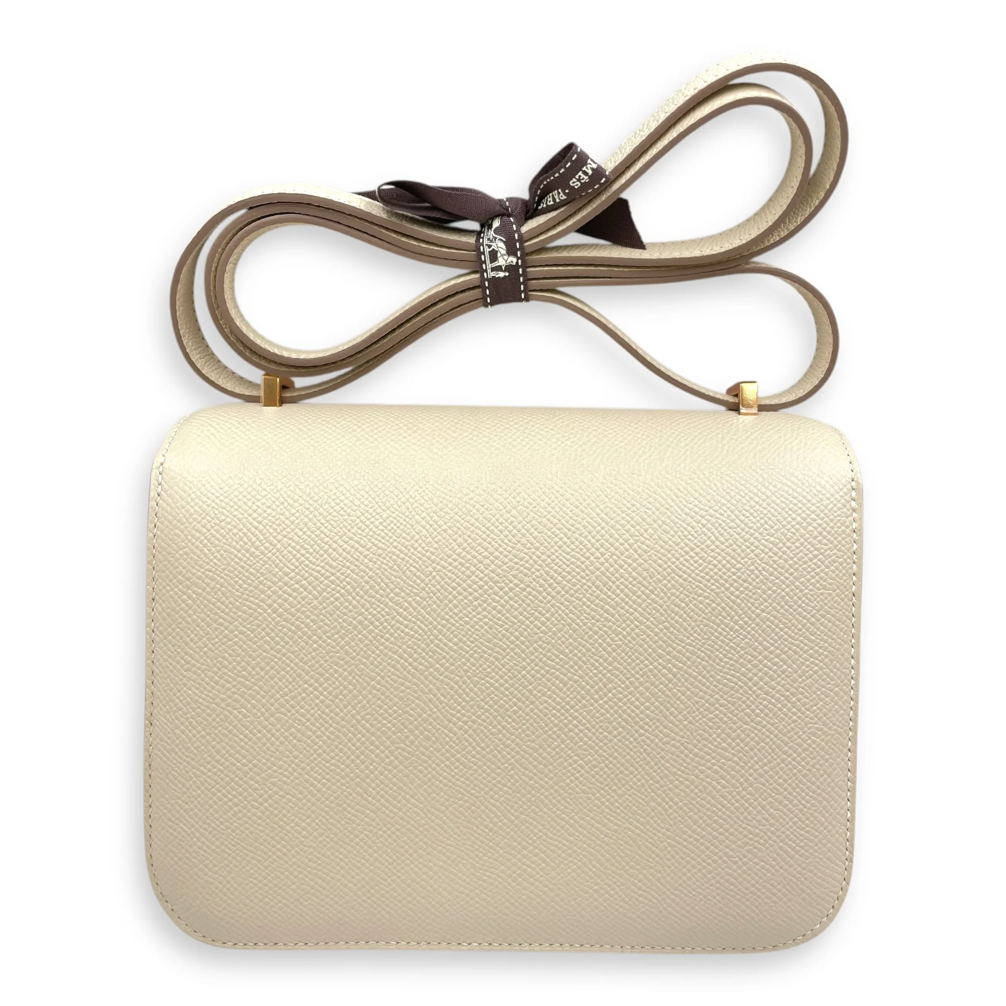 Constance 18 Craie in Epsom, Rose Gold hardware