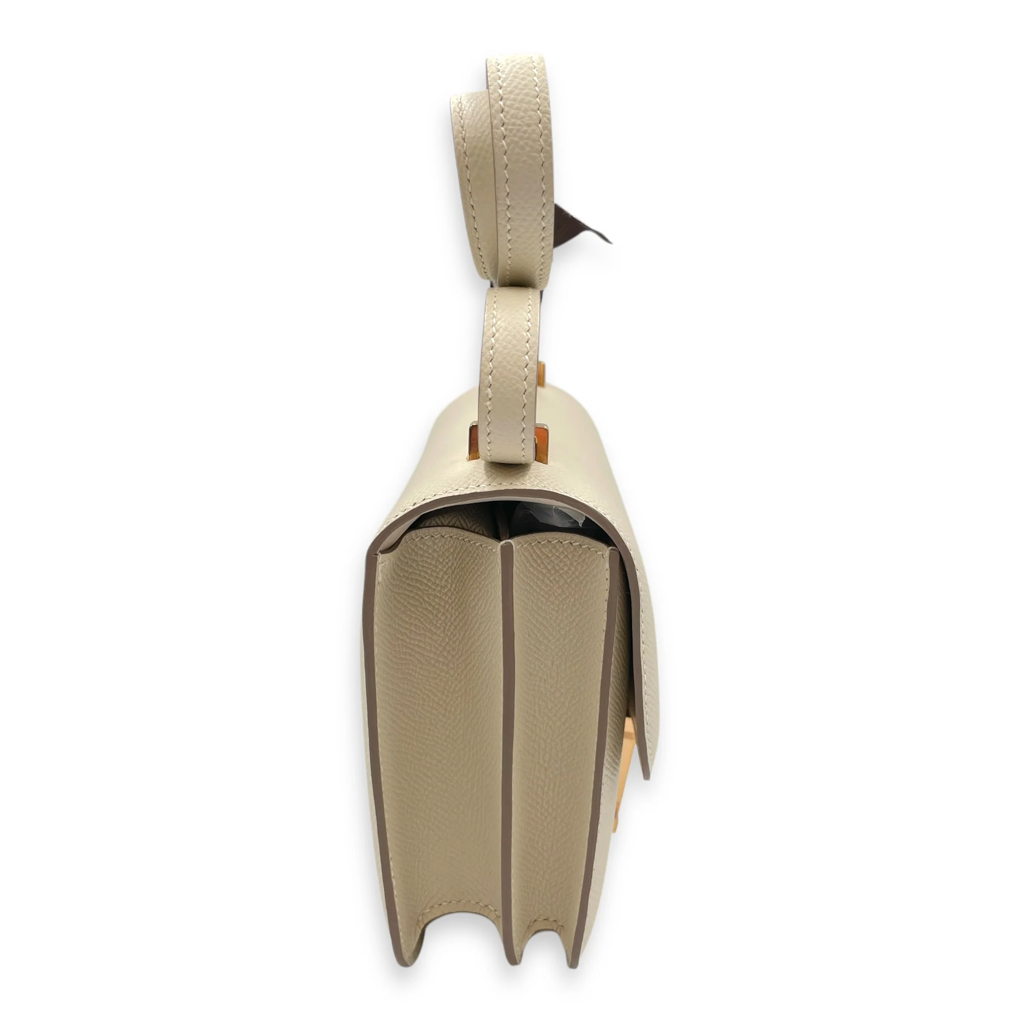 Constance 18 Craie in Epsom, Rose Gold hardware