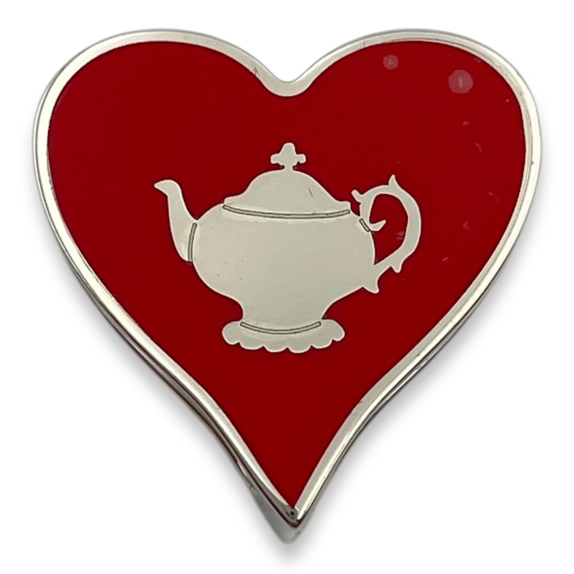 Tea Time Rouge Twilly ring, Palladium hardware