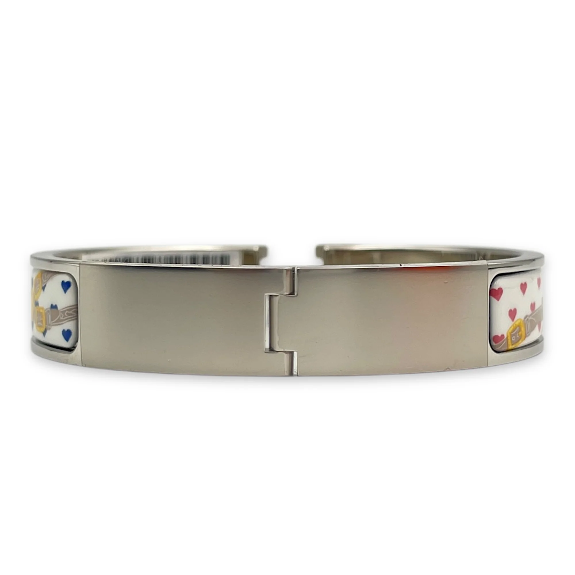 Brides da gala Clic H GM Confettis Bracelet, Palladium hardware