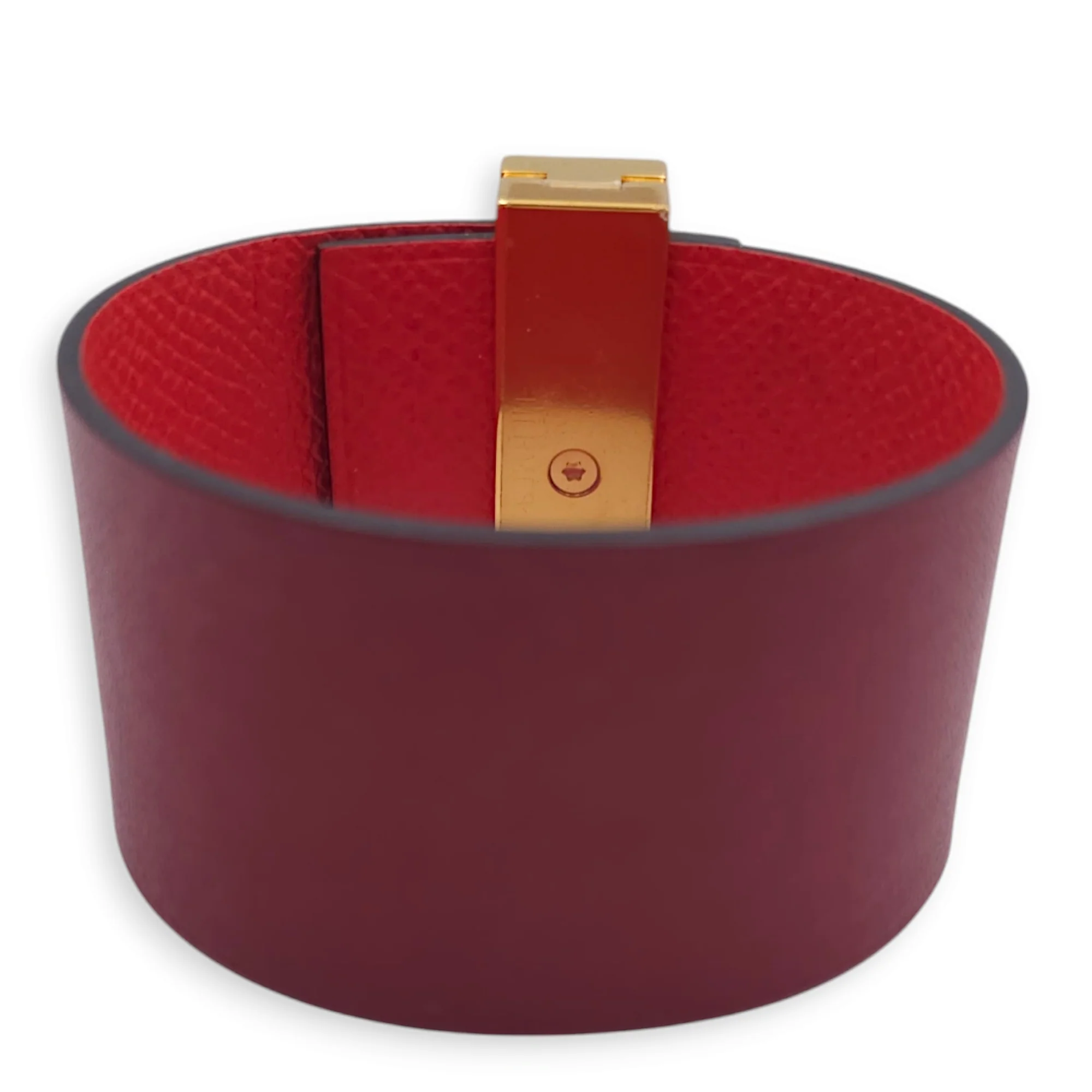 Imprevisible PM Red Bracelet, Gold hardware