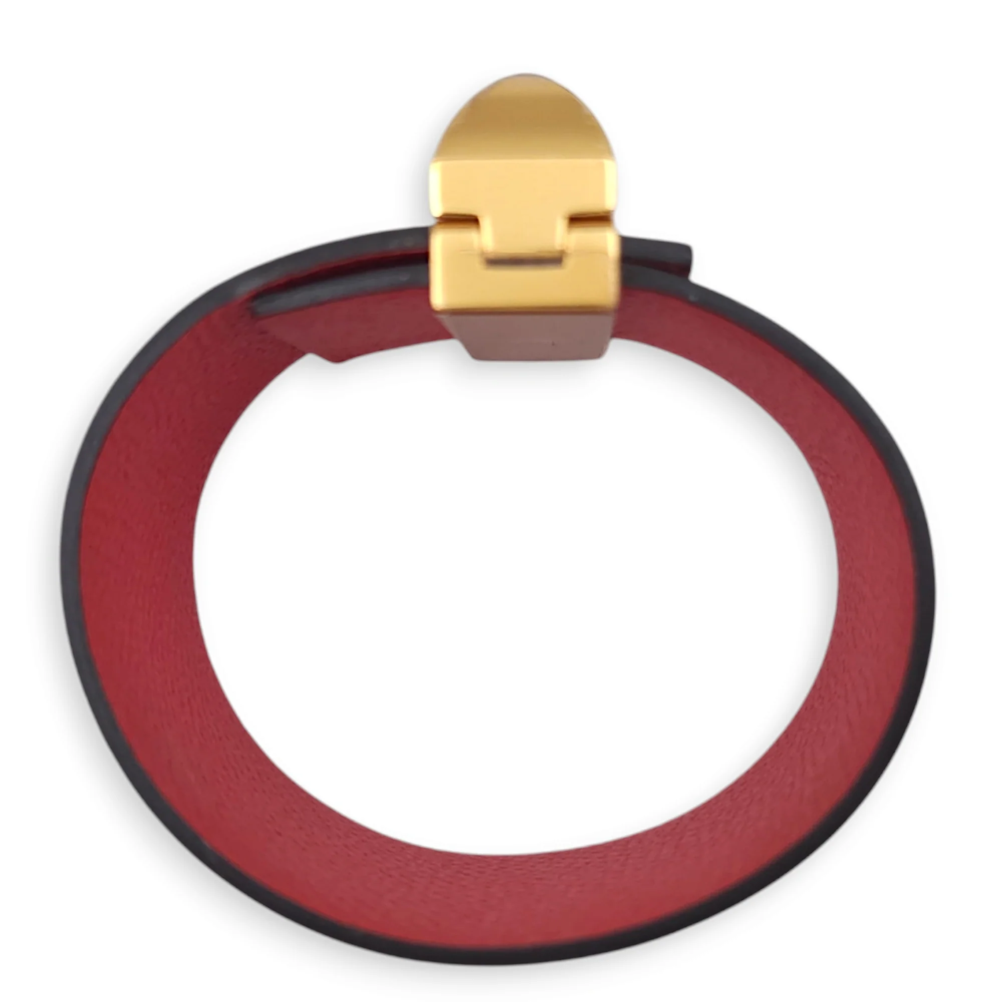 Imprevisible PM Red Bracelet, Gold hardware