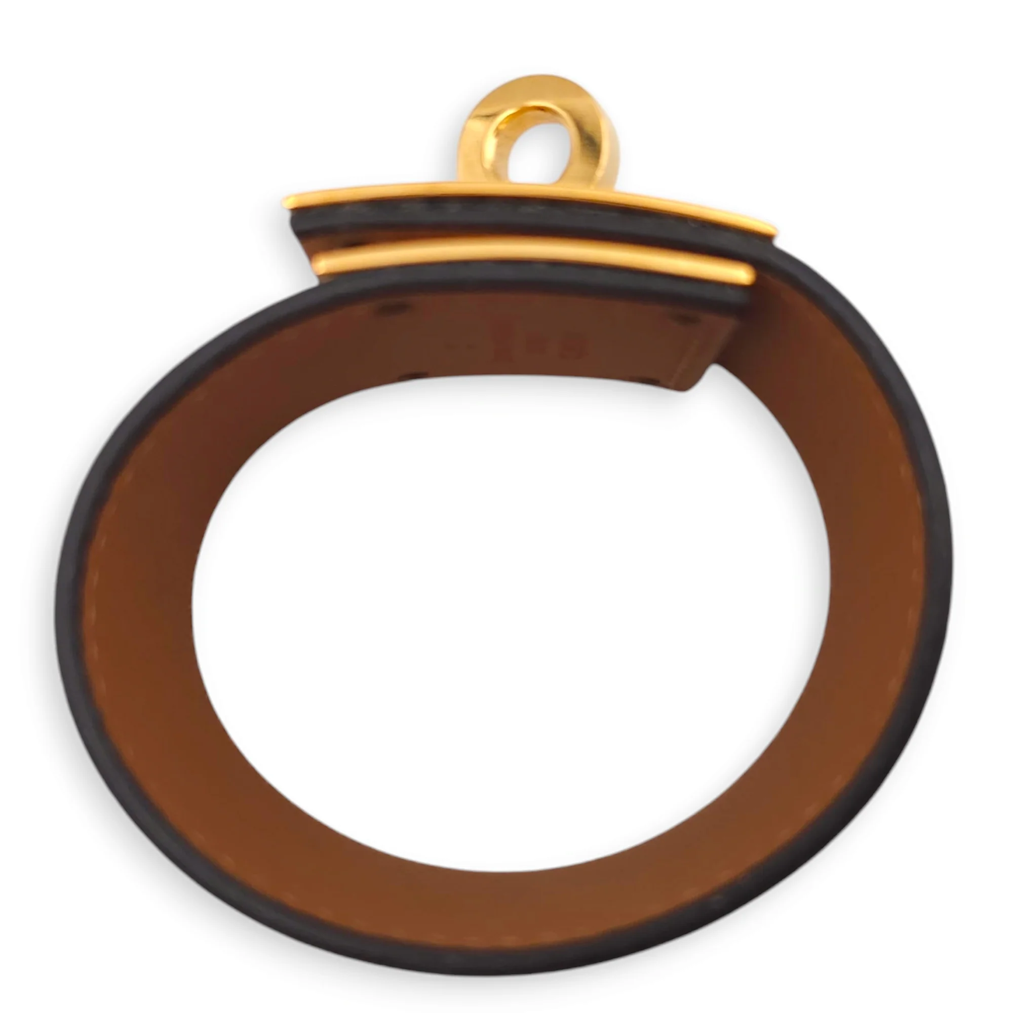Kelly Dog T2 Ombre Bracelet in Lizard Varanus Niloticus, Gold hardware
