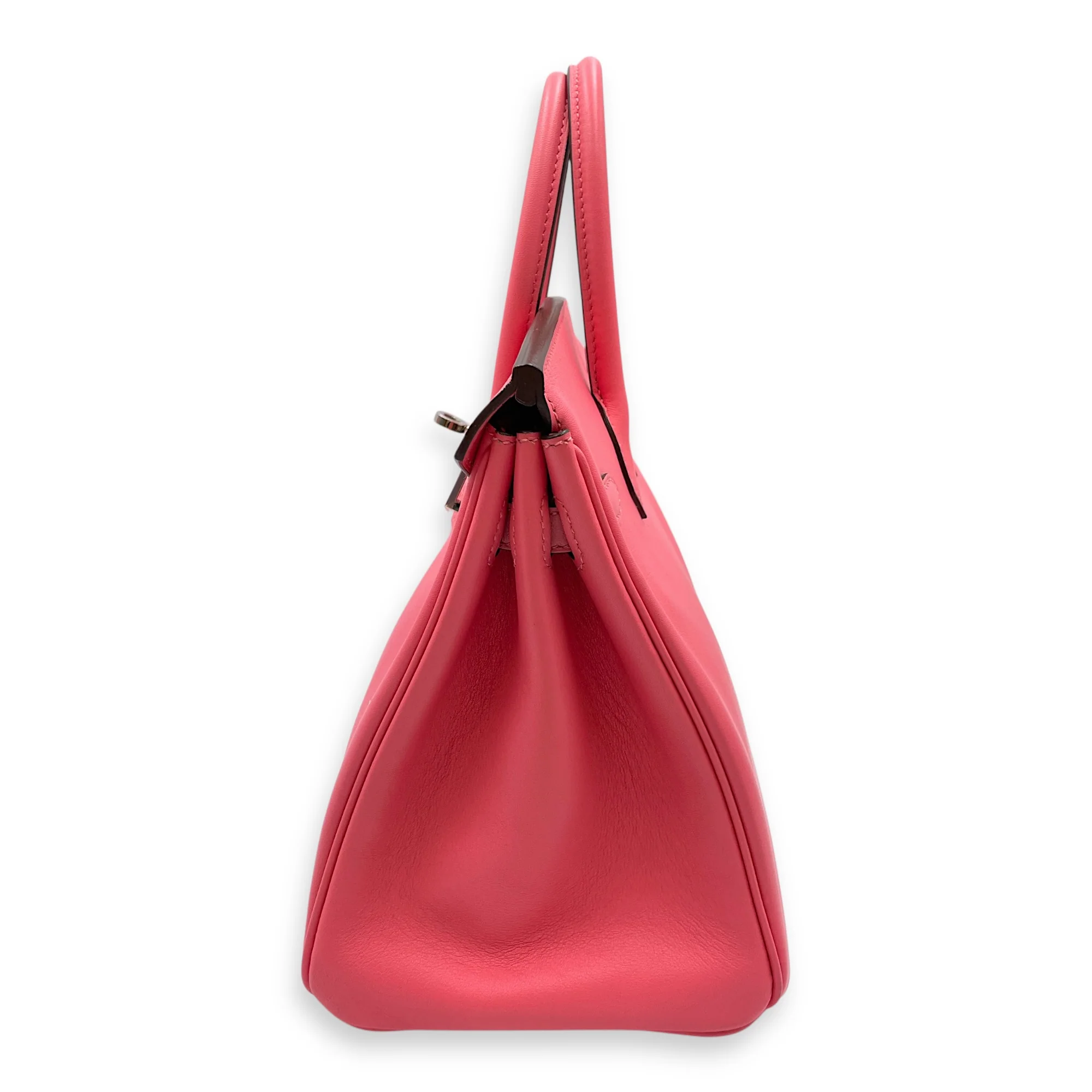 Birkin 25 Rose Azalee in Swift, Palladium hardware
