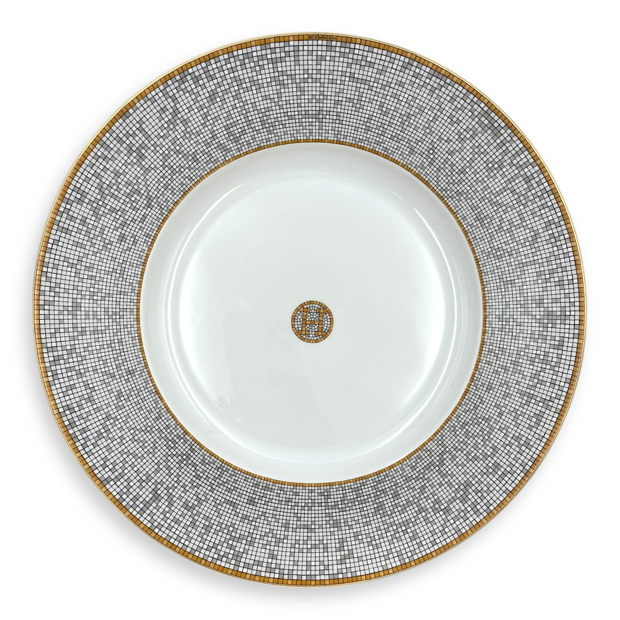 Mosaique Au 24 Gold Presentation Plate Multi-colour Tableware in