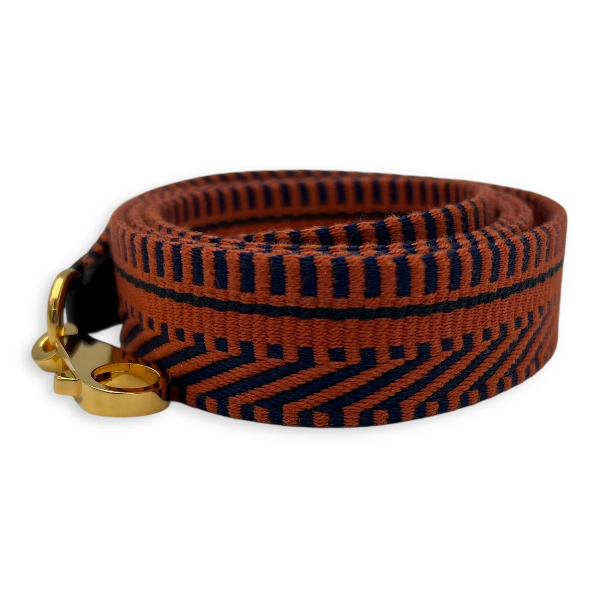 Sangle Multi-colour in Canvas, Gold hardware