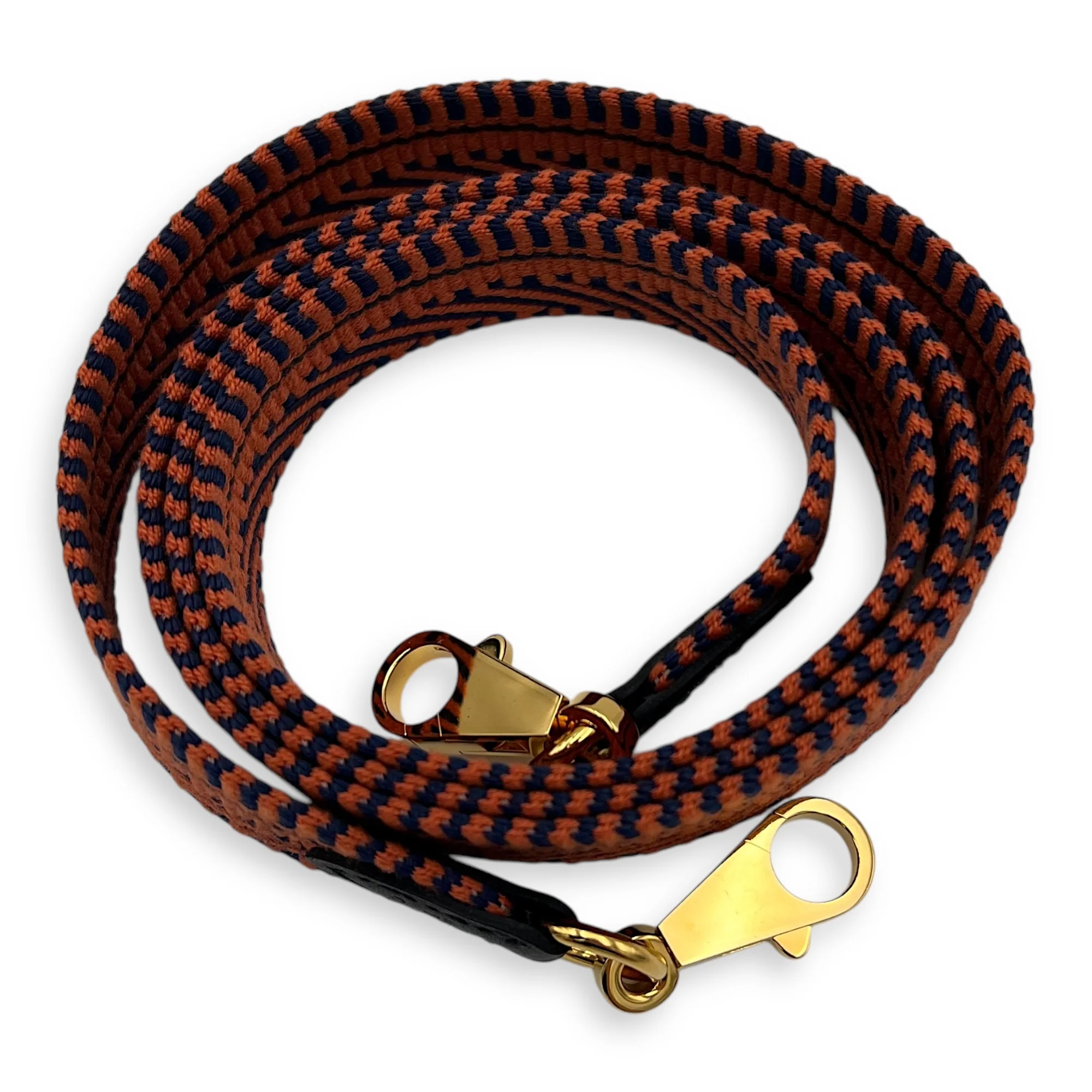 Sangle Multi-colour in Canvas, Gold hardware