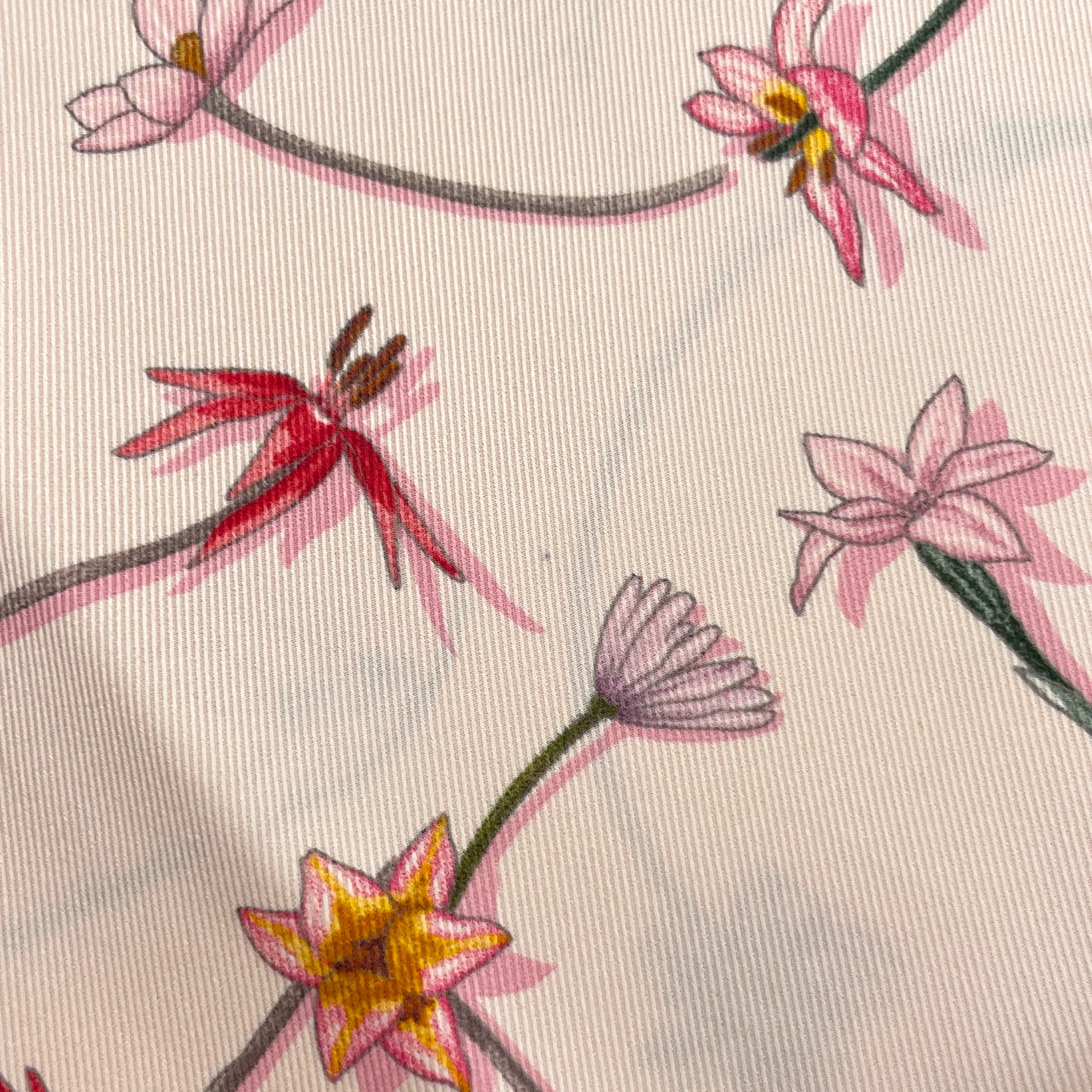 I like Flowers 70 Rose The/Kaki/Prun Scarf