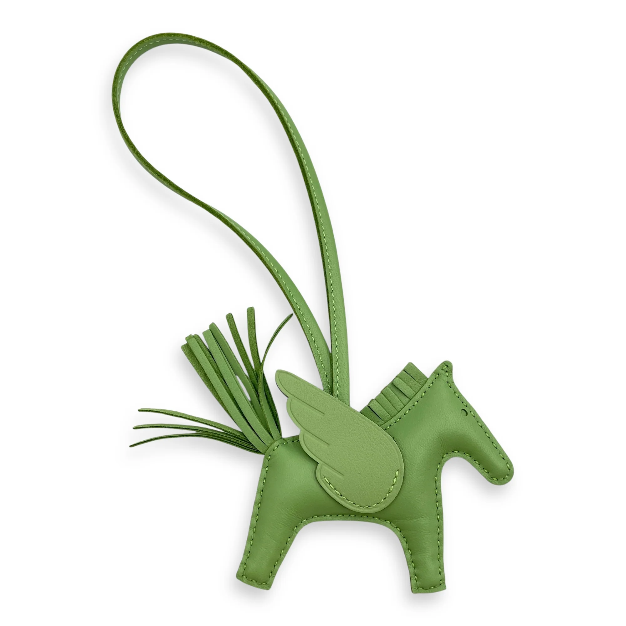 Pegasus PM Vert Criquet Bag Accessory in Milo/Swift