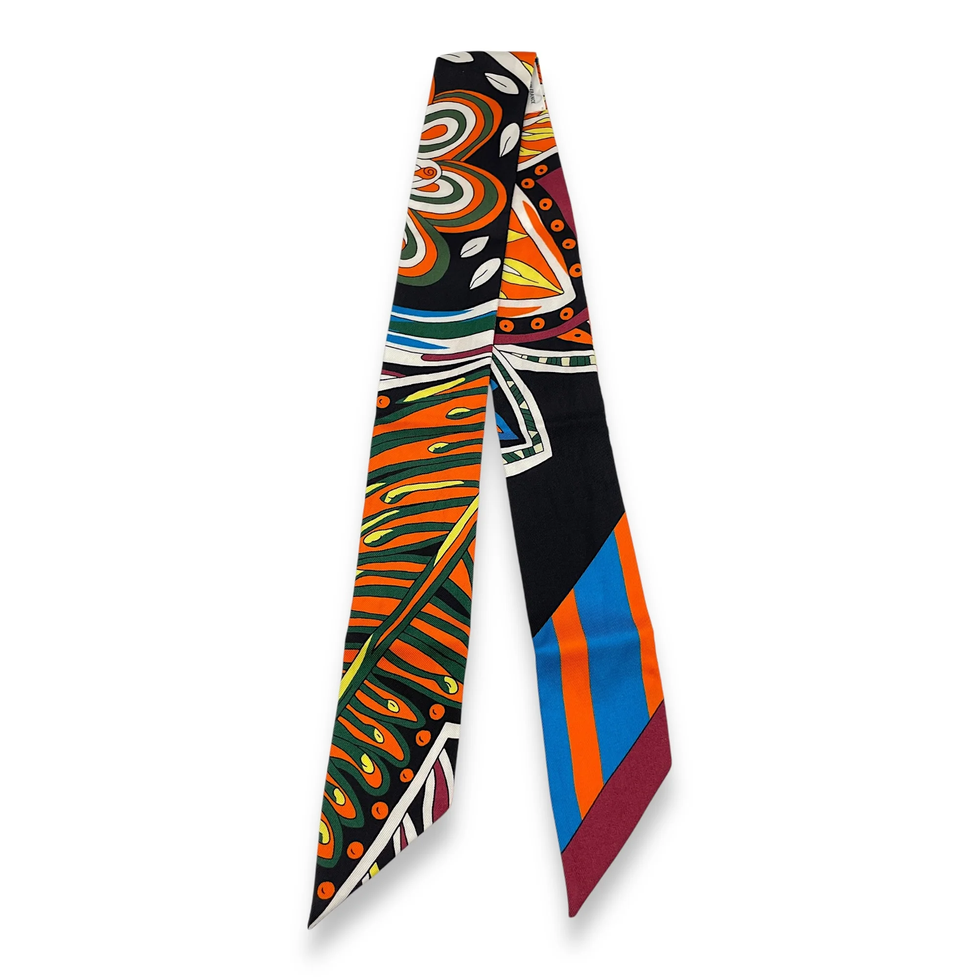 Le Jardin de La Maharani Black/Orange Twilly