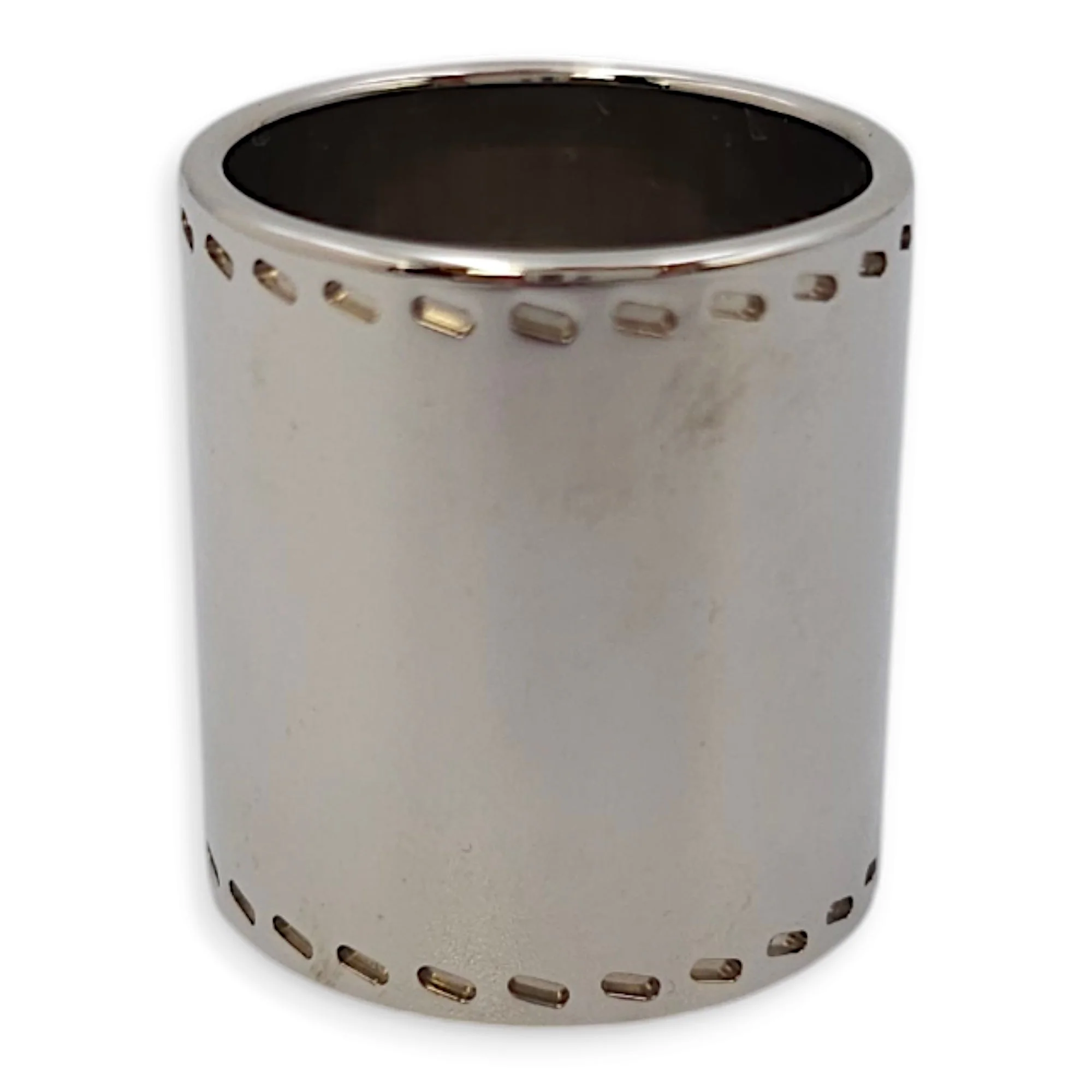 Cadena Scarf Silver Ring in, Palladium hardware