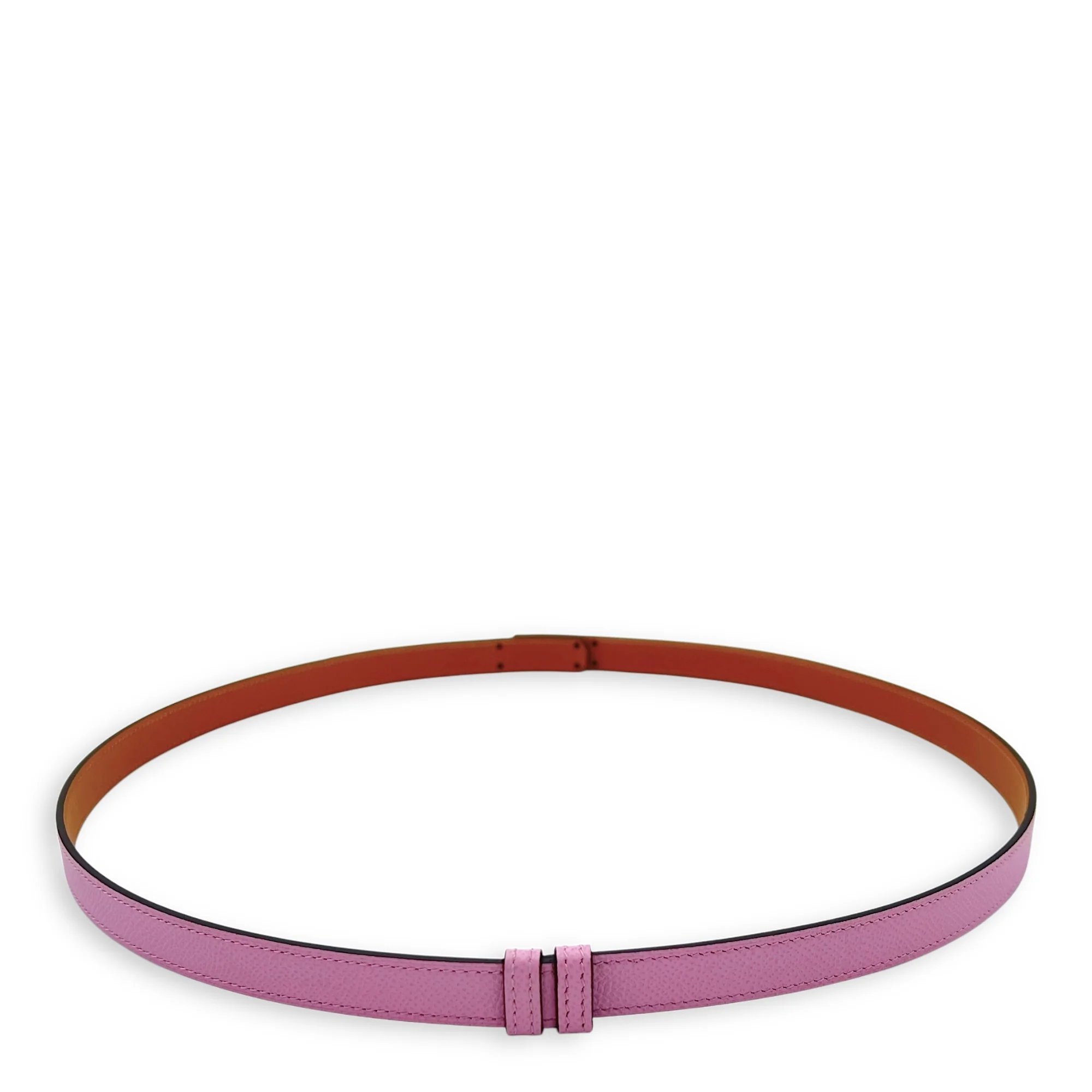 Kelly 18 Mauve Sylvestre Belt in Epsom, Gold hardware