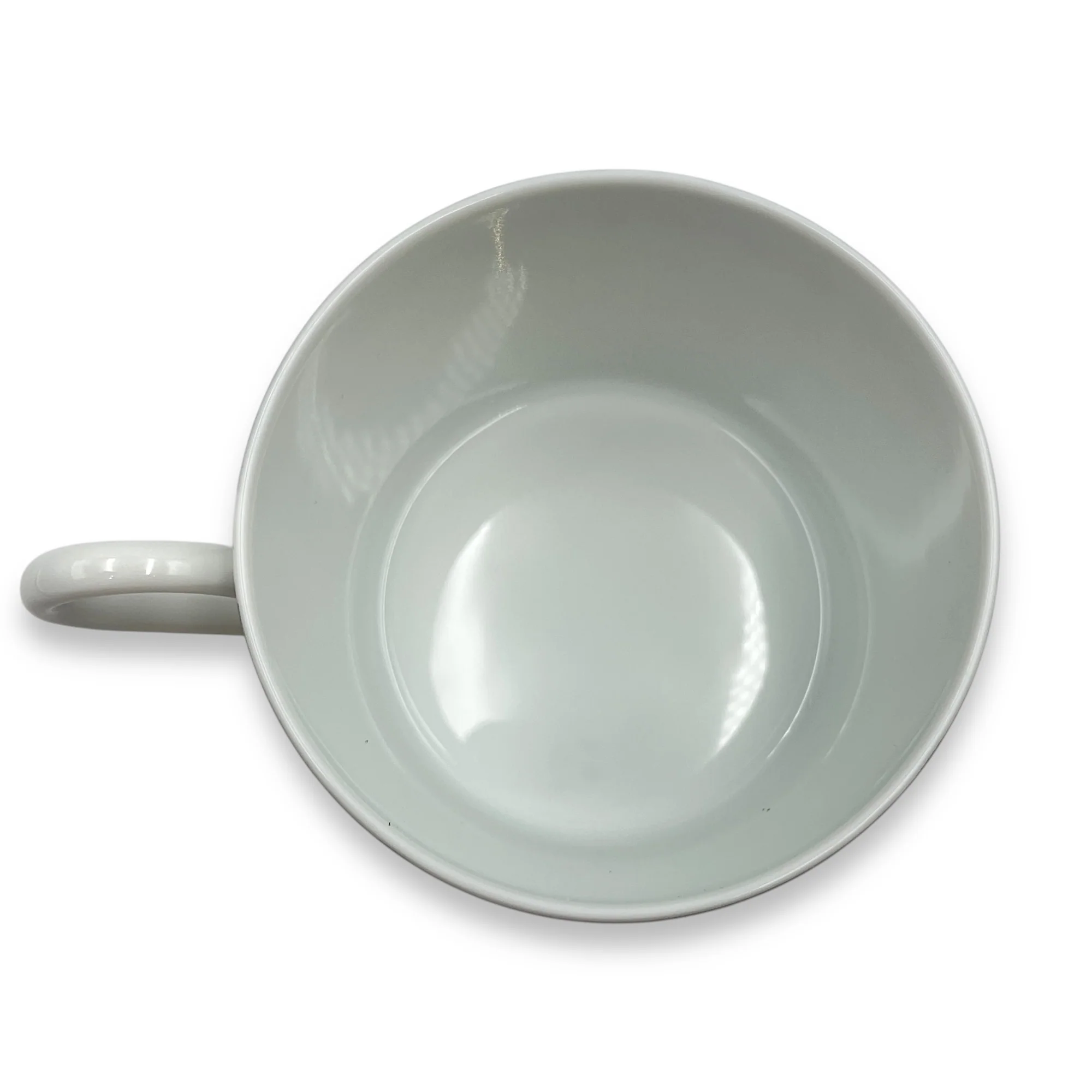 Mosaique Au 24 Tea Cup & Saucer Set in Platinum