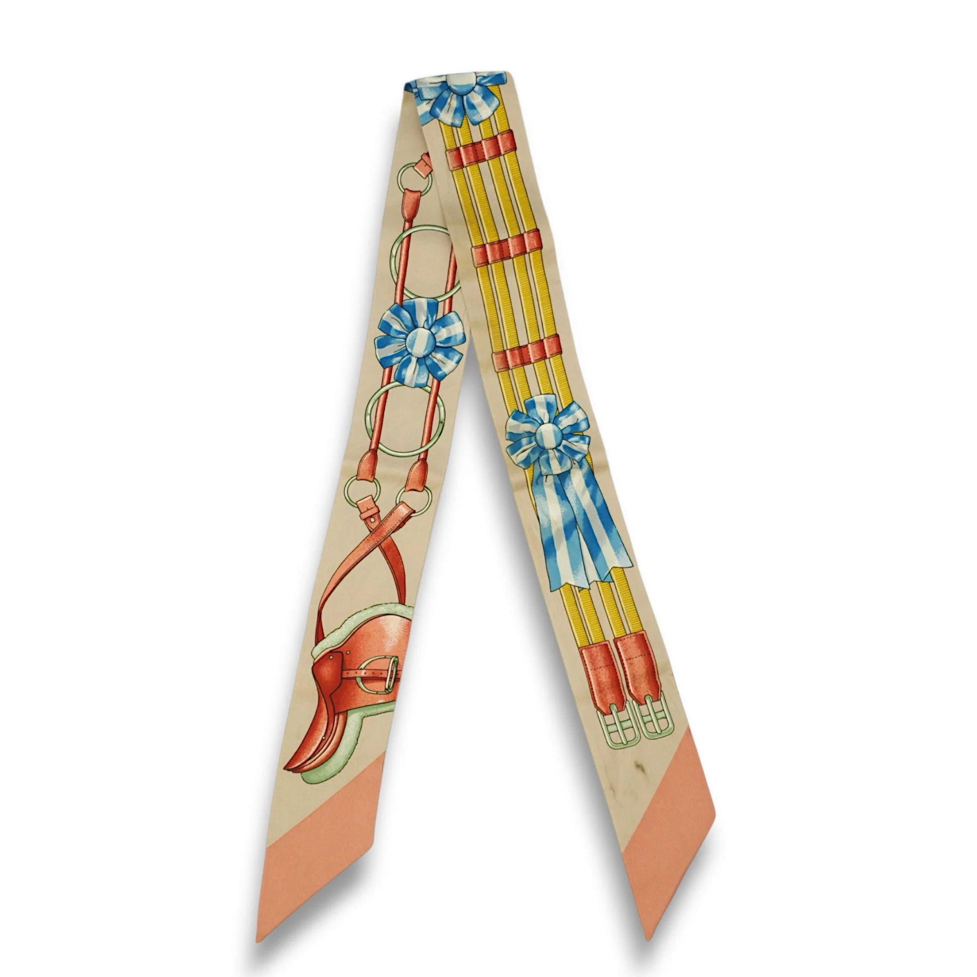 Harnais Des President Rose/Vert/Rouge Twilly in Silk