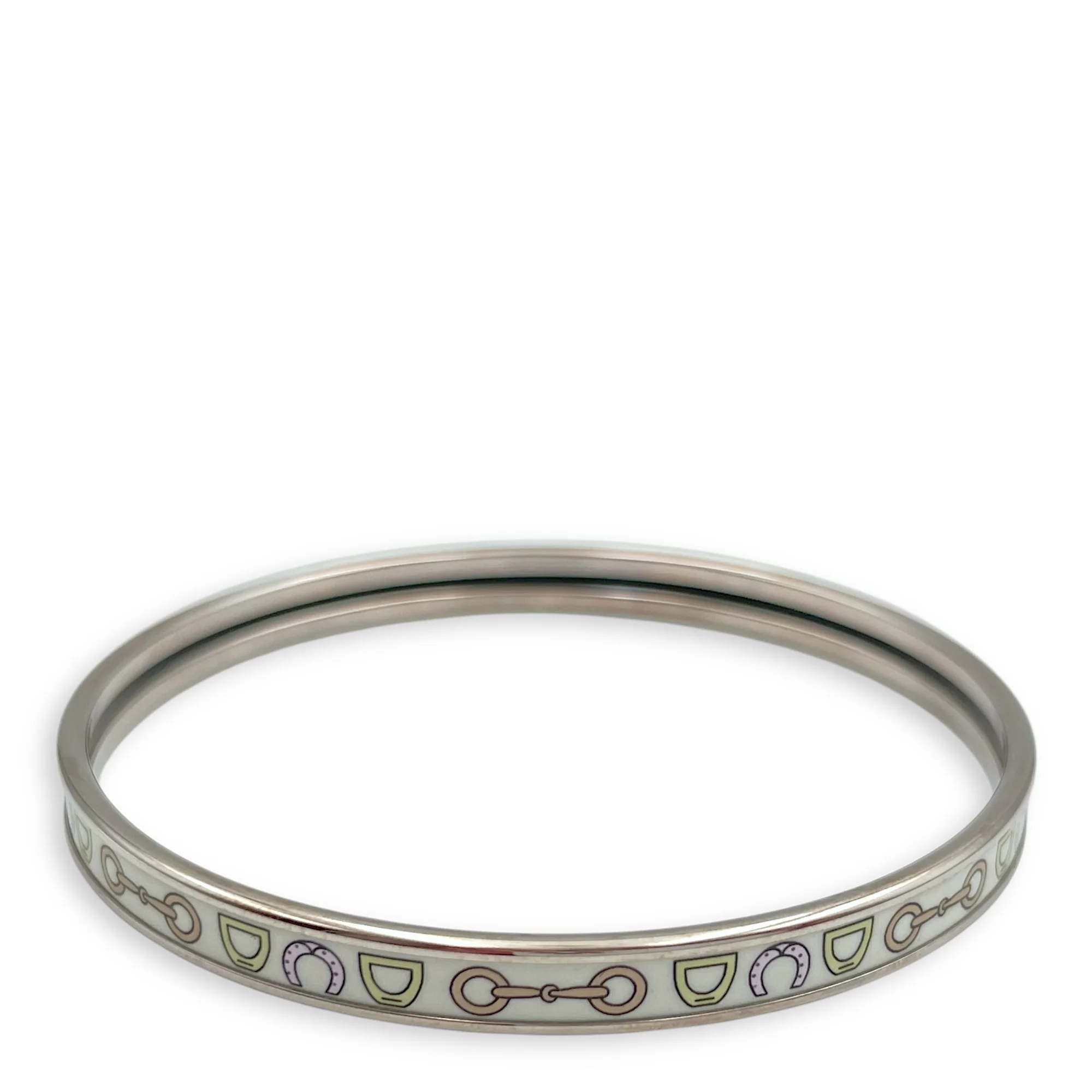 Lucky Charms Multi-colour Bangle, Palladium hardware