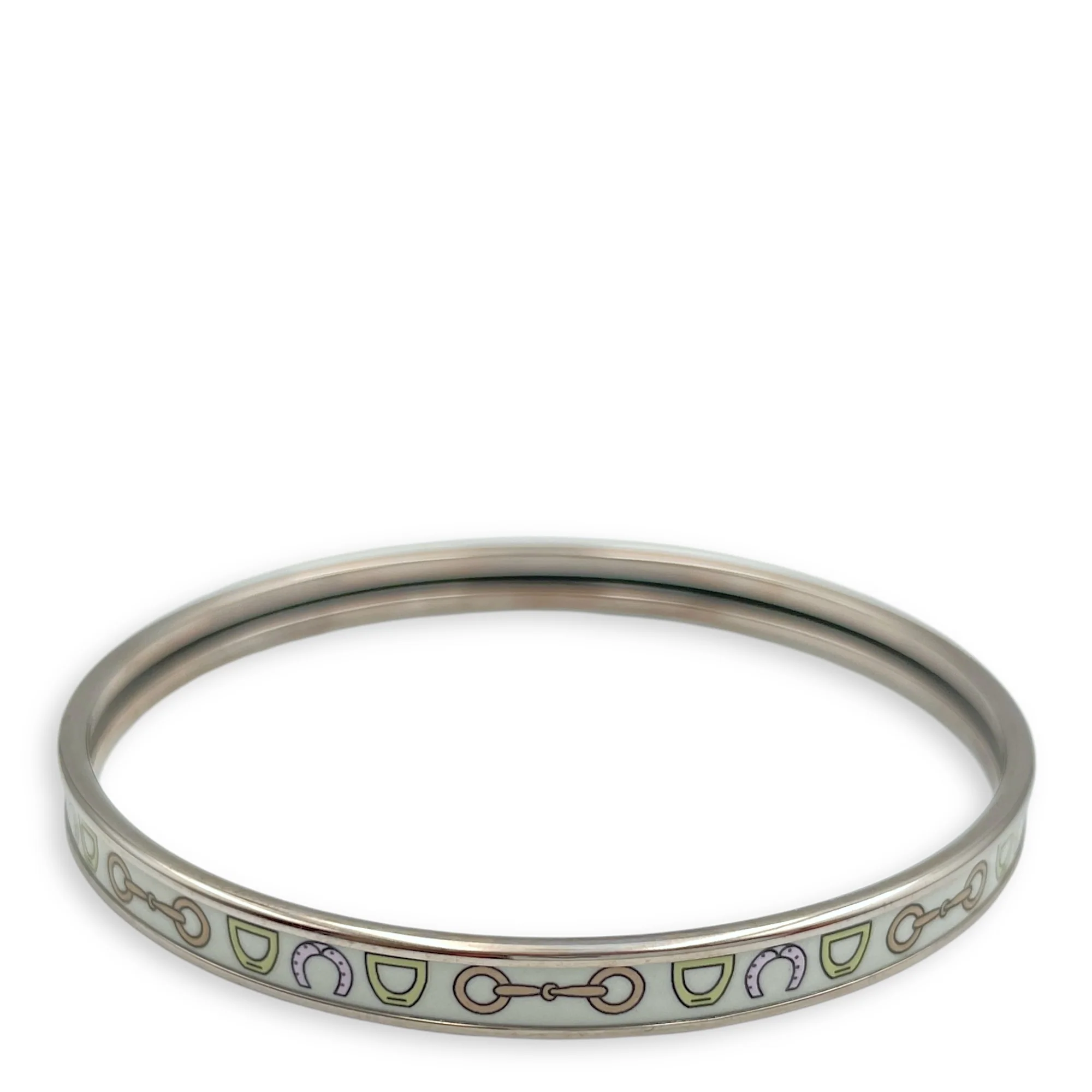Lucky Charms Multi-colour Bangle, Palladium hardware