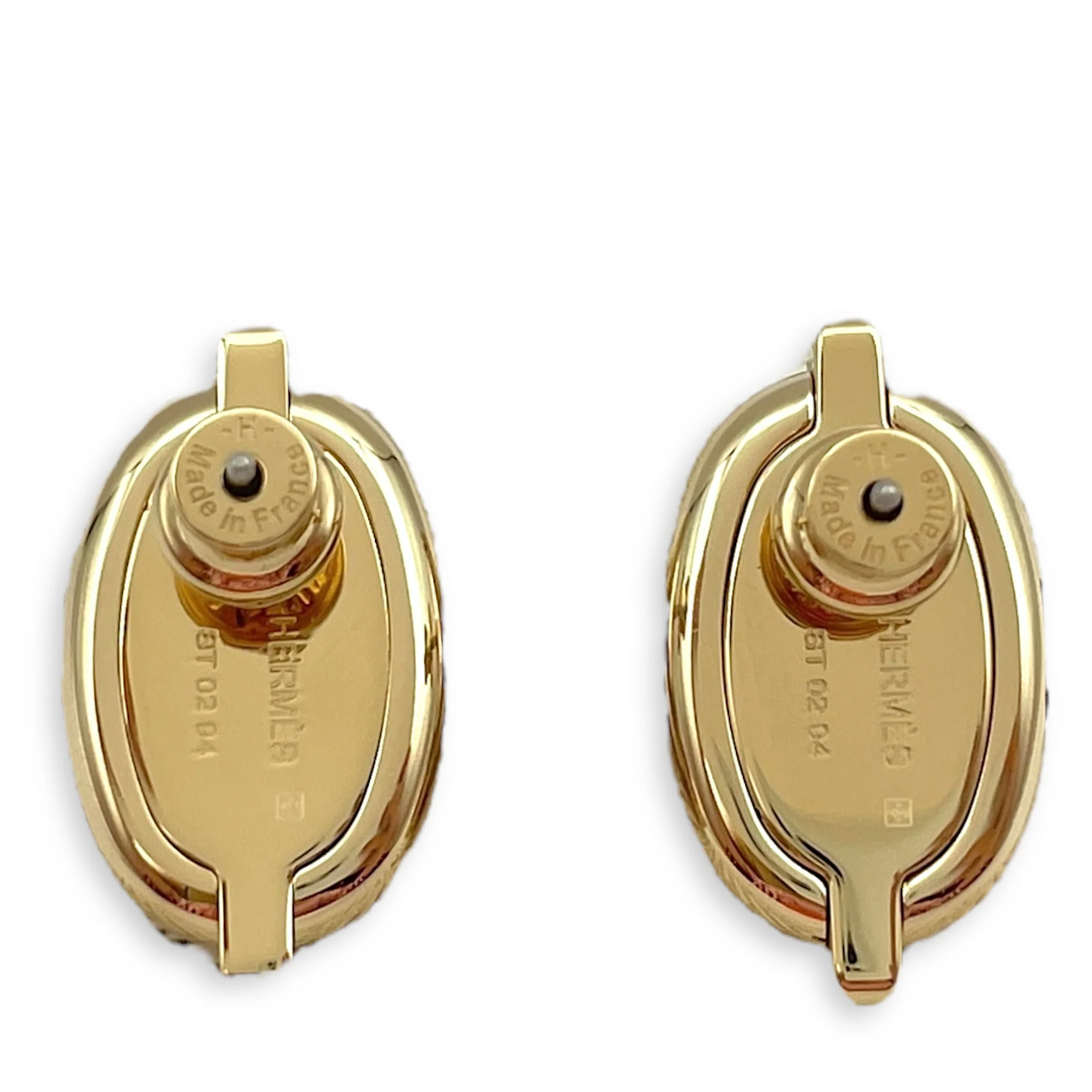 Maillon Mini Rose Candeur Earrings in, Rose Gold hardware