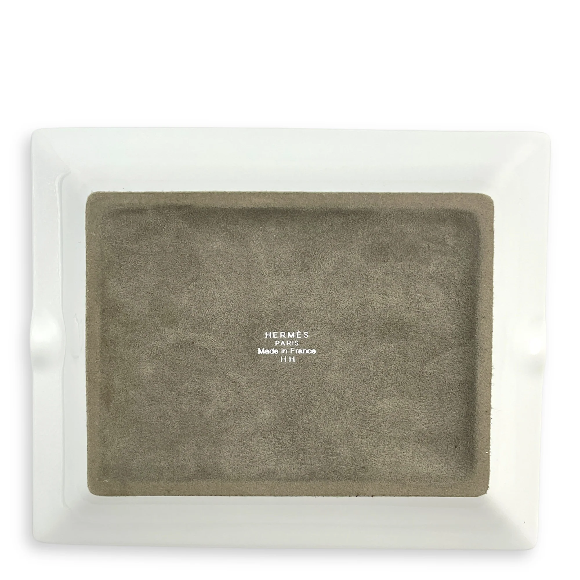La Source De Pegase Ashtray White, Platinum hardware