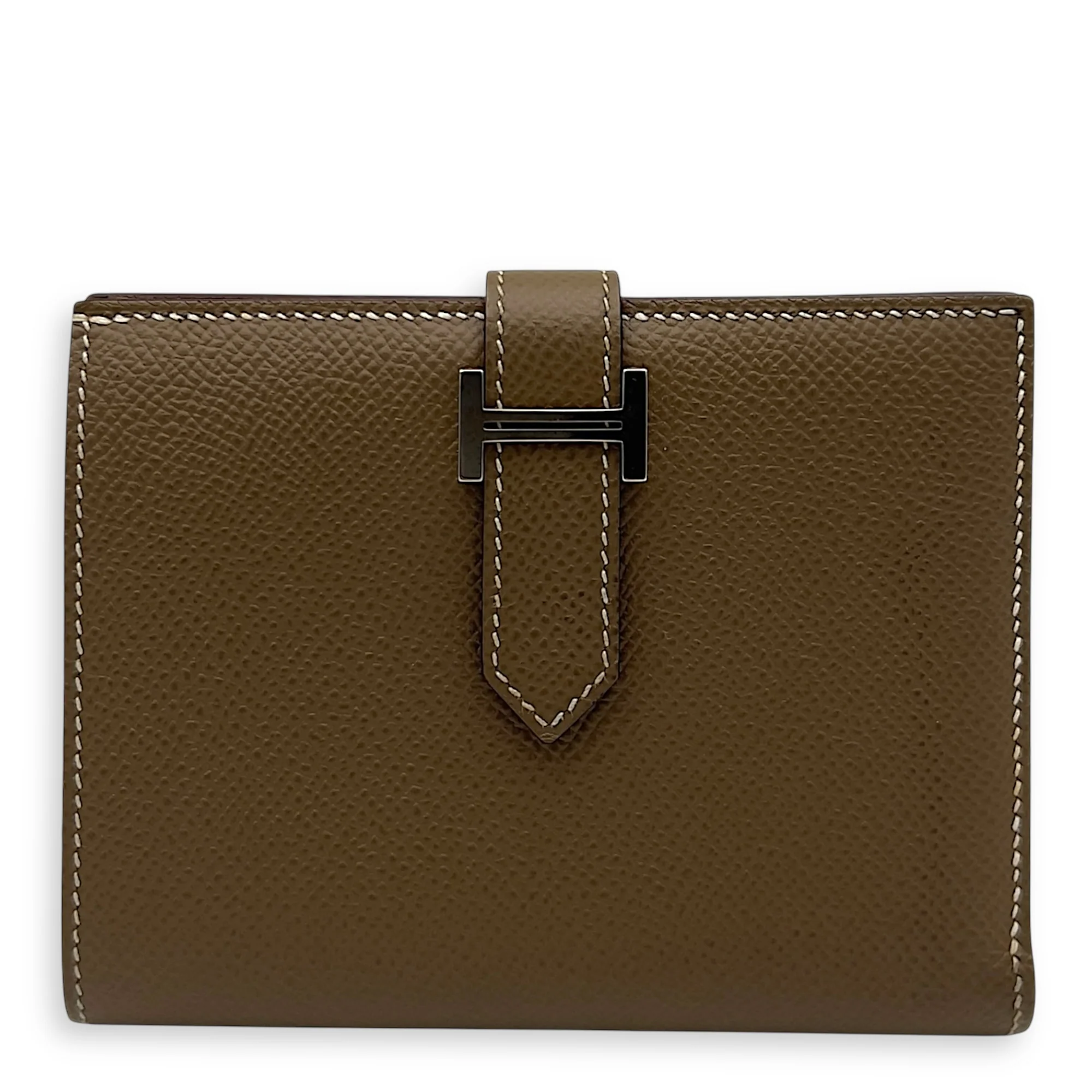 Bearn Compact Etoupe in Epsom, Palladium hardware
