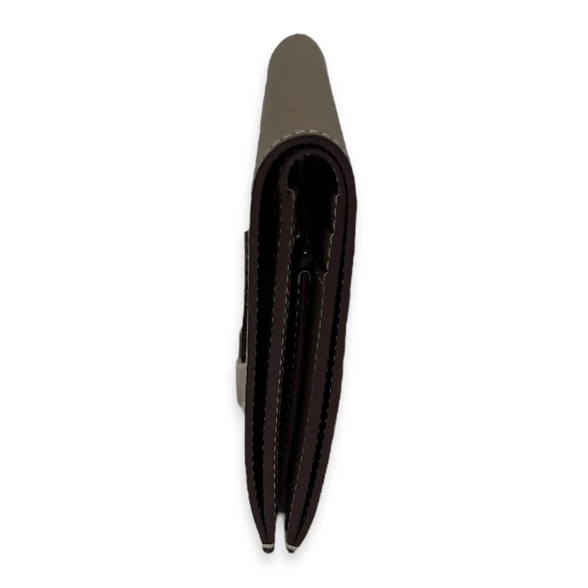 Bearn Compact Etoupe in Epsom, Palladium hardware
