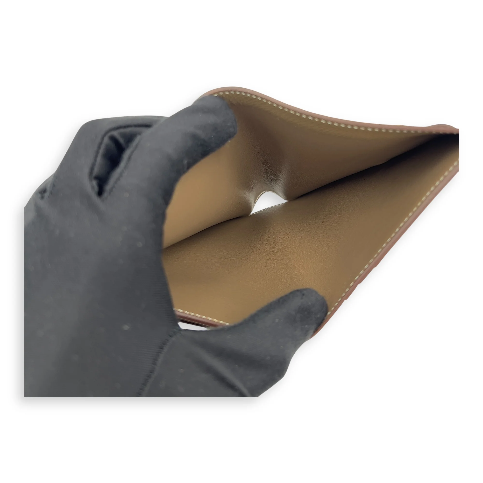 Bearn Compact Etoupe in Epsom, Palladium hardware