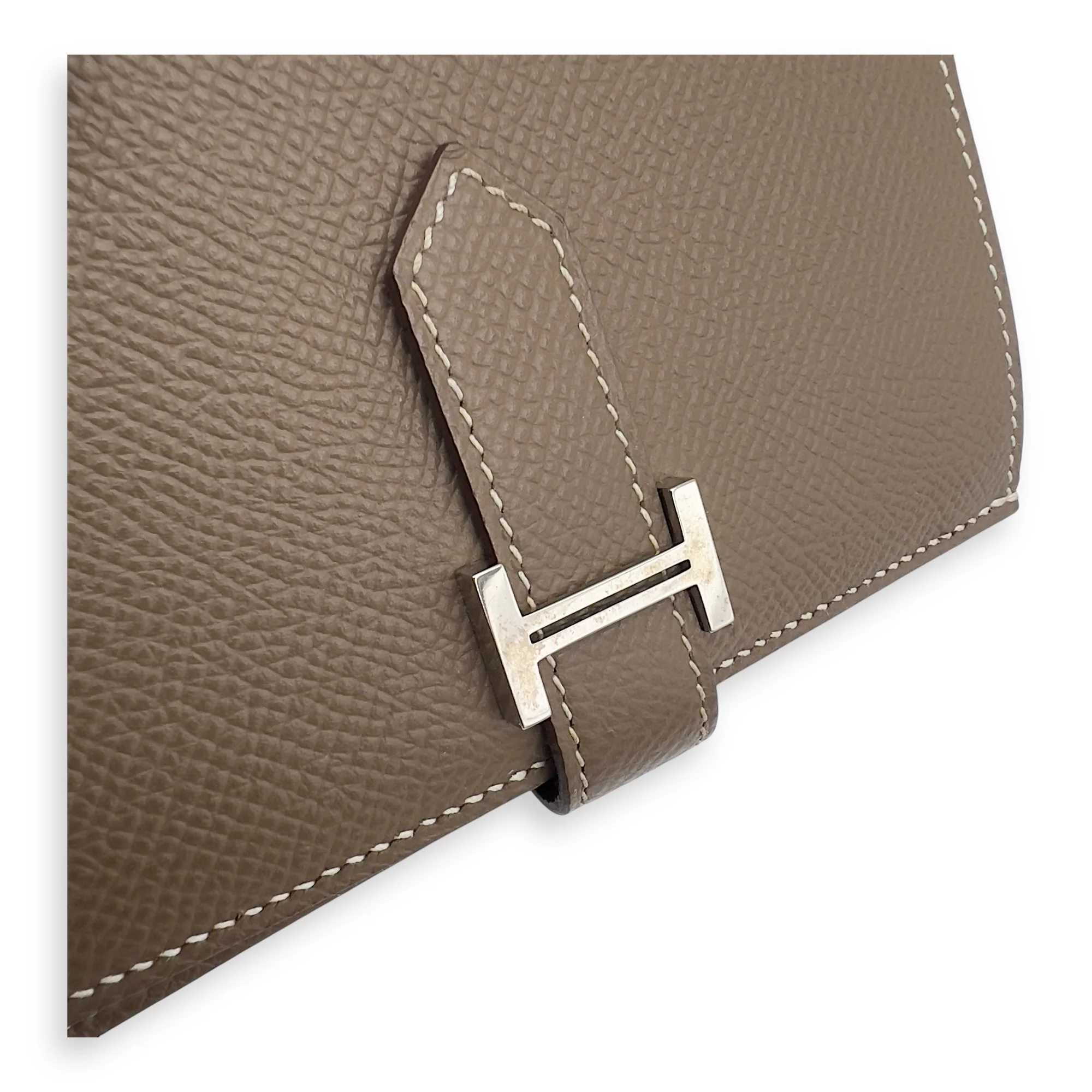 Bearn Compact Etoupe in Epsom, Palladium hardware