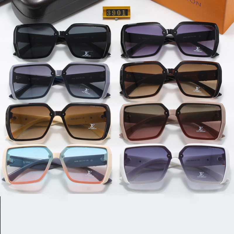 8-color fashionable L letter sunglasses
