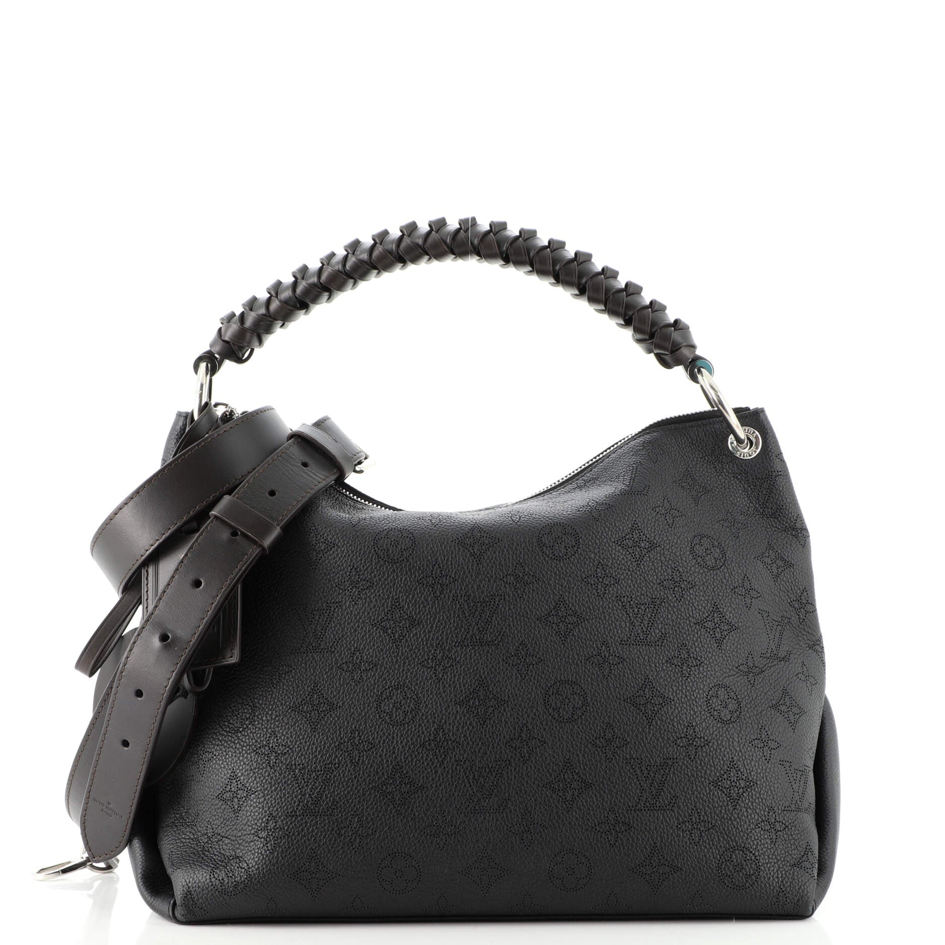 Braided Handle Beaubourg Hobo Mahina Leather MM