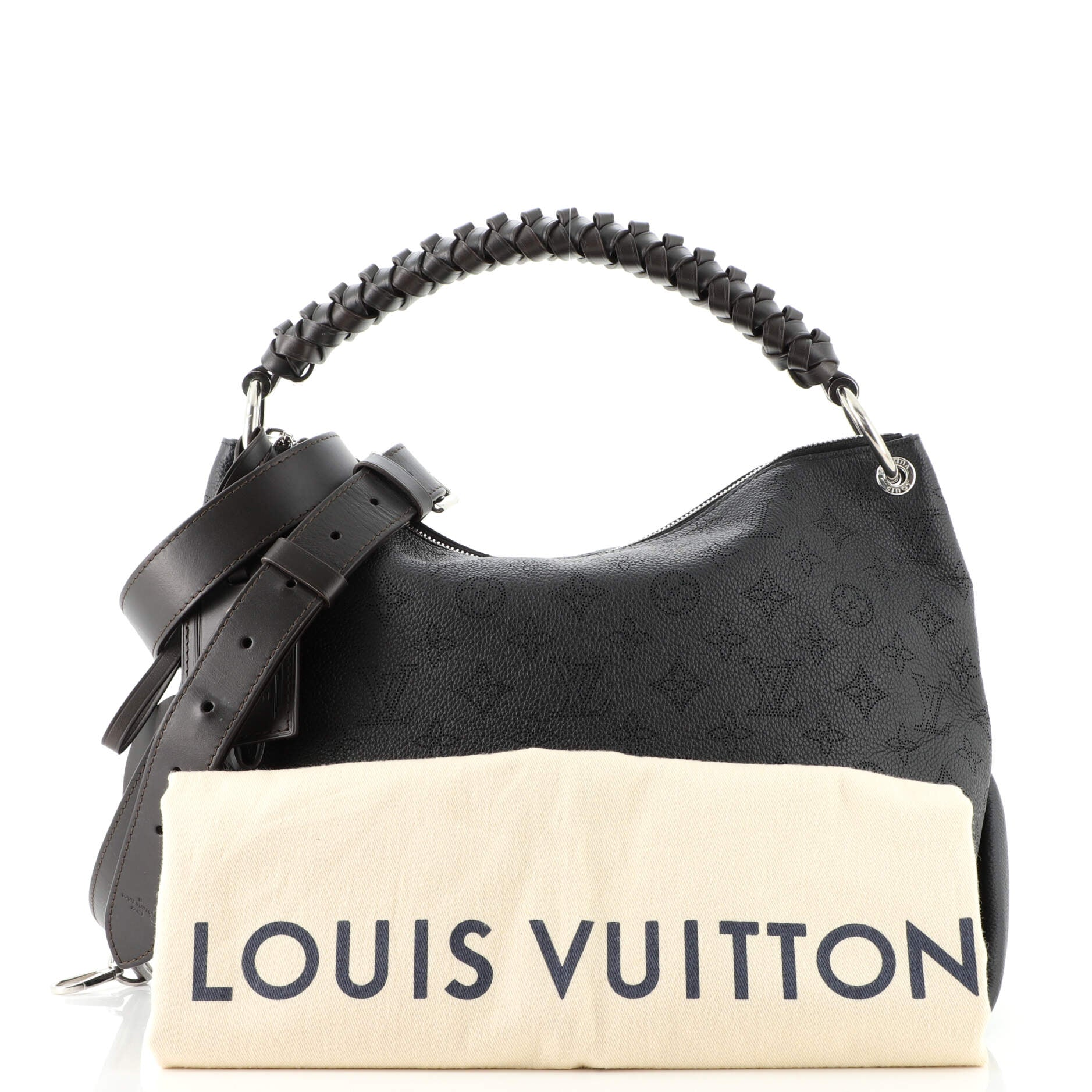 Braided Handle Beaubourg Hobo Mahina Leather MM