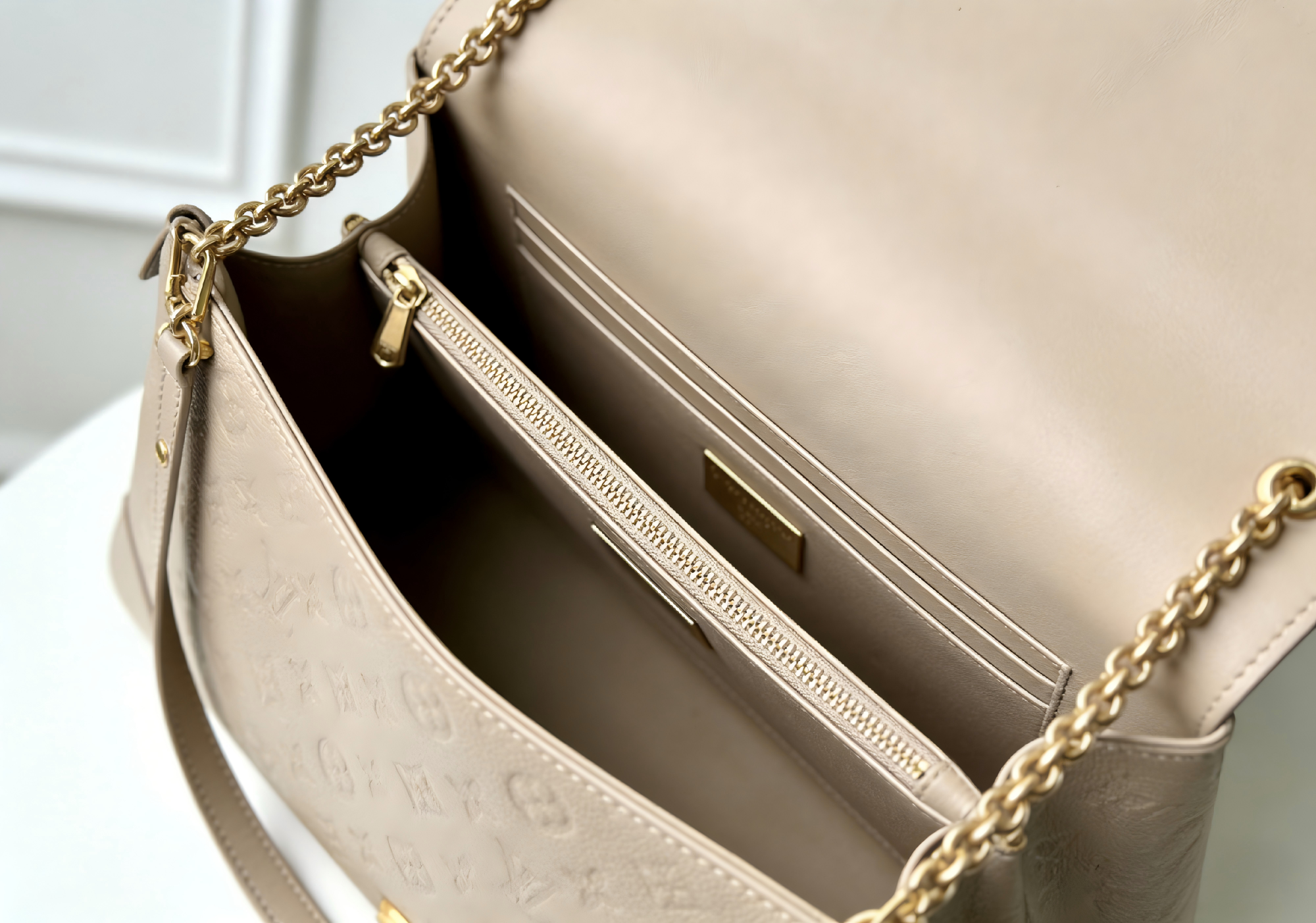 LV Boulogne GM Monogram Empreinte Leather Bag