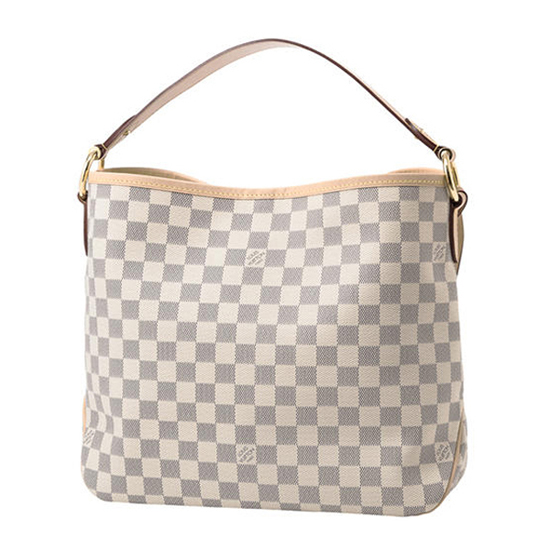 N41462 Delightful PM Hobo Bag Damier Azur Canvas