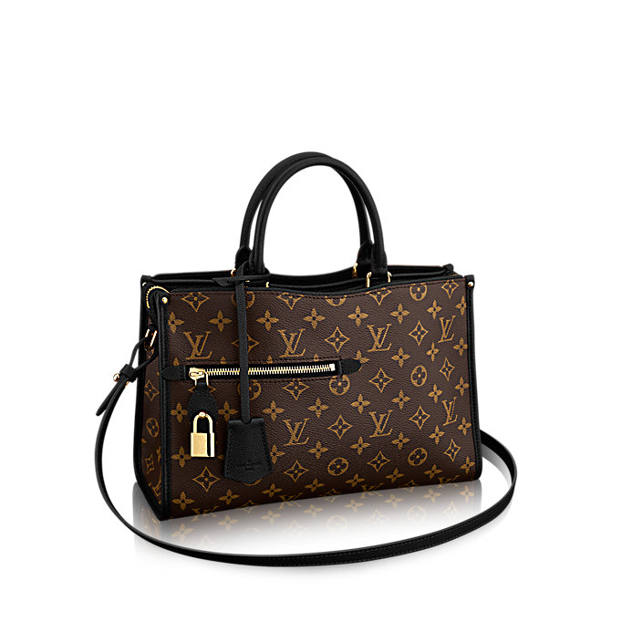 Monogram Canvas POPINCOURT MM NOIR BLACK